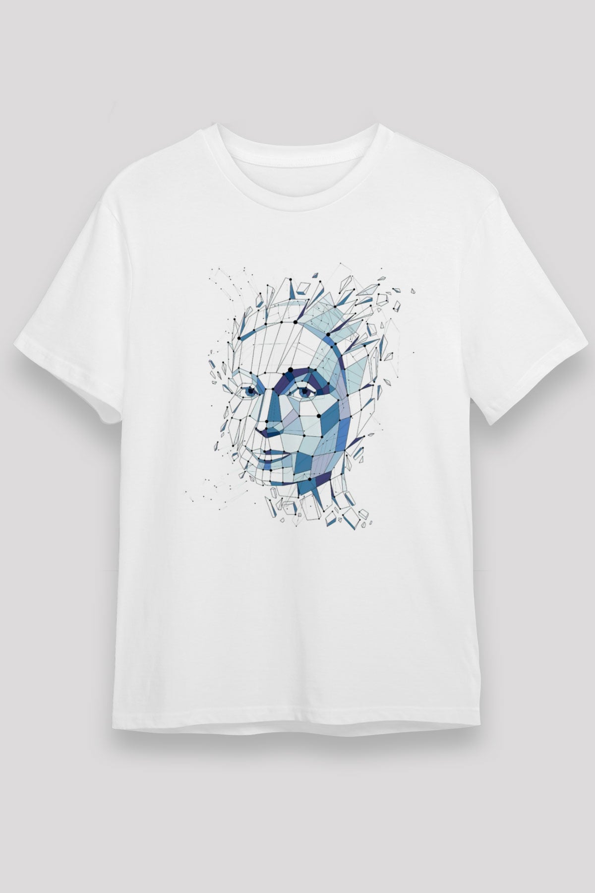 Fizyonomist Beyaz Unisex Tişört T-Shirt - TişörtFabrikası