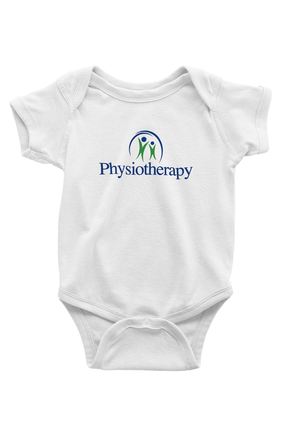 Fizyoterapist Baskılı Beyaz Unisex Bebek Body - Zıbın