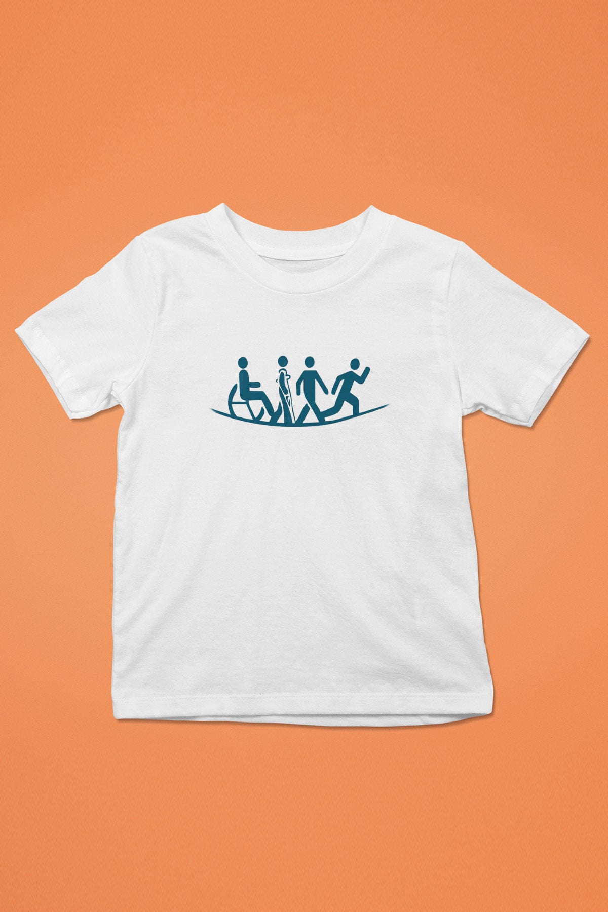 Fizyoterapist Baskılı Beyaz Unisex Çocuk Tişört