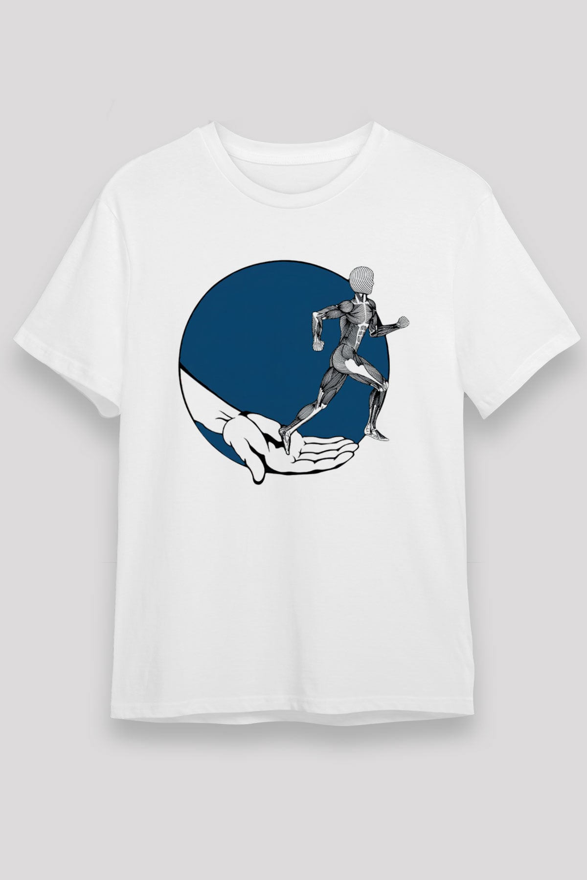 Fizyoterapist Beyaz Unisex Tişört T-Shirt - TişörtFabrikası