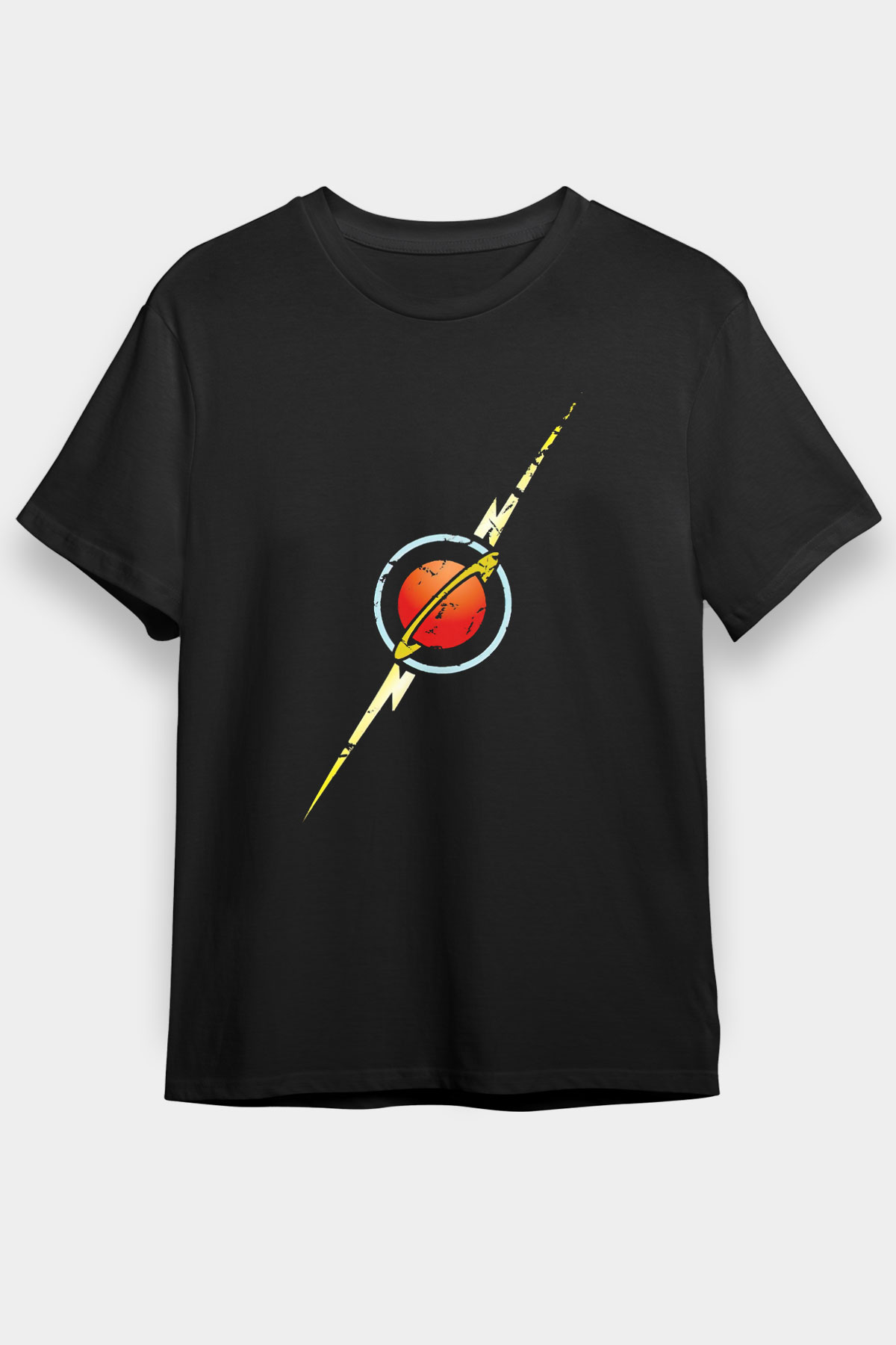 Flash Gordon Siyah Unisex Tişört