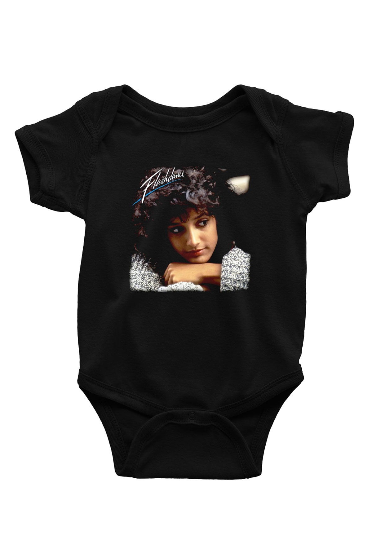 Flashdance Siyah Bebek Body - Zıbın