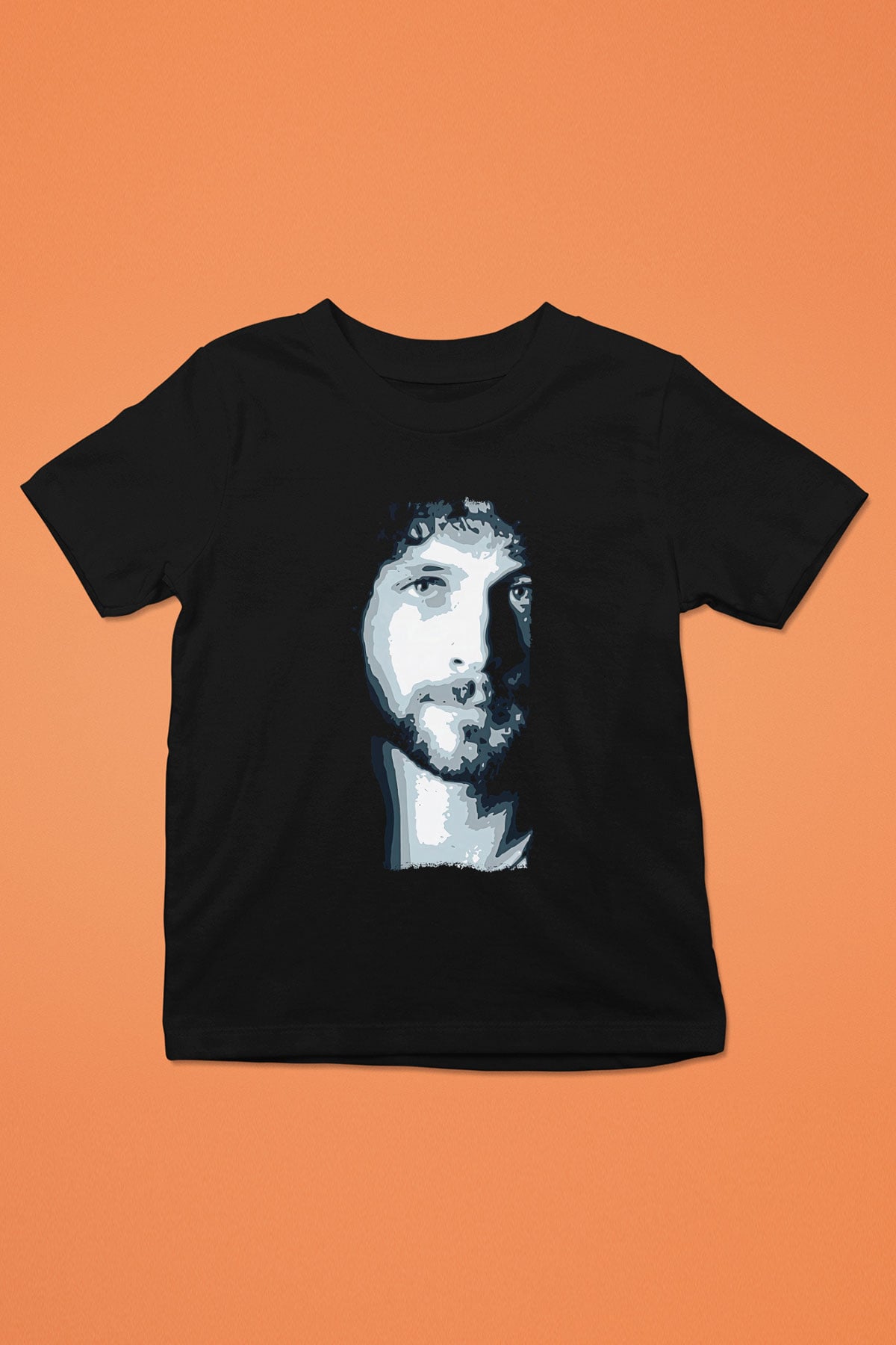 Fleetwod Mac Baskılı Unisex Siyah Çocuk Tişört - Tshirt