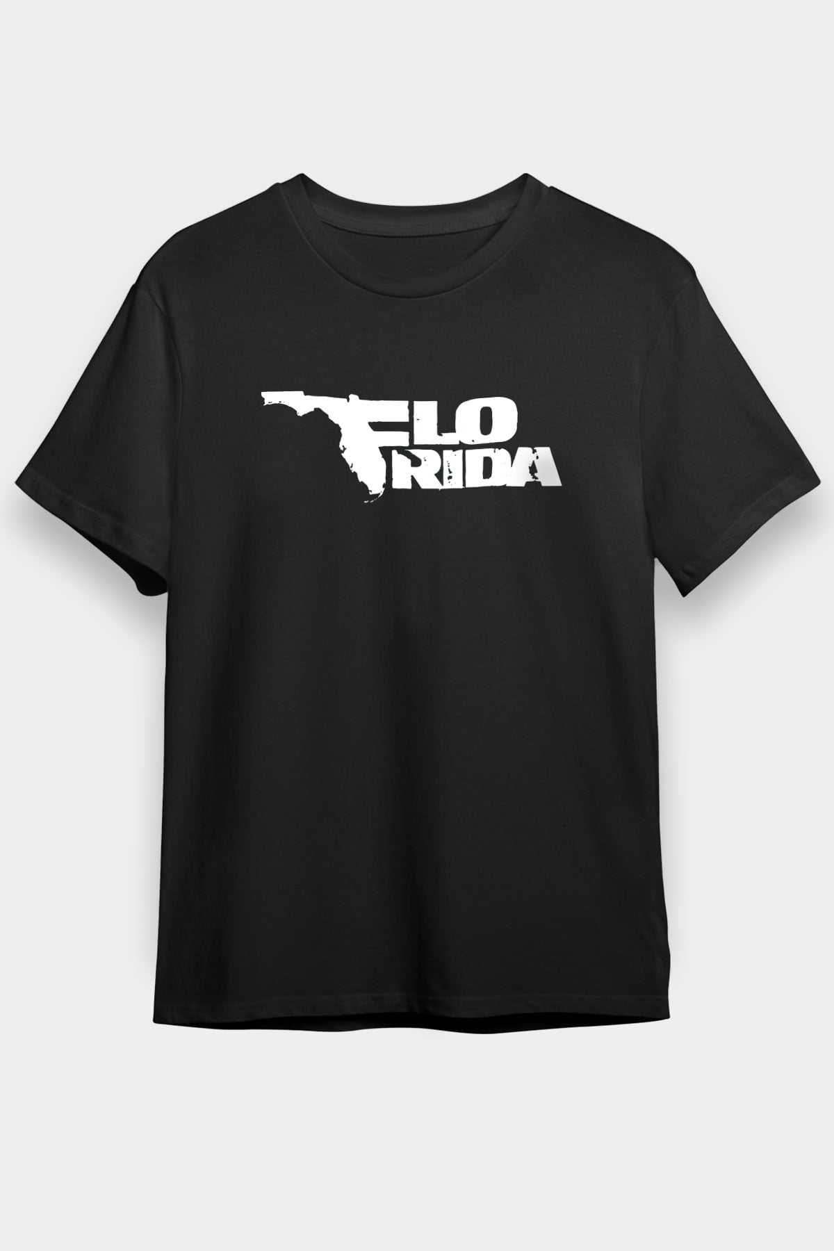 Flo Rida Siyah Unisex Tişört T-Shirt - TişörtFabrikası