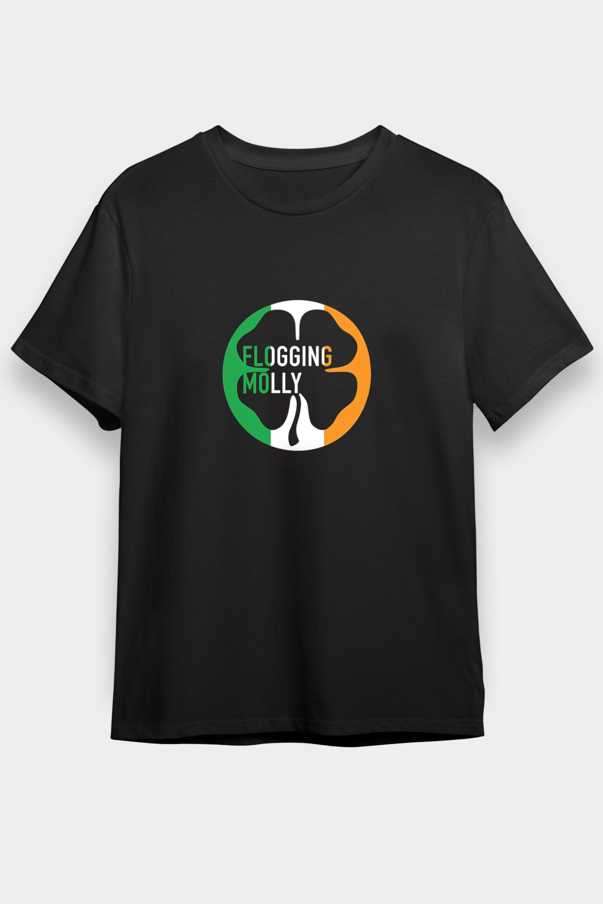 Flogging Molly Black Unisex Tee - STREETWEAR