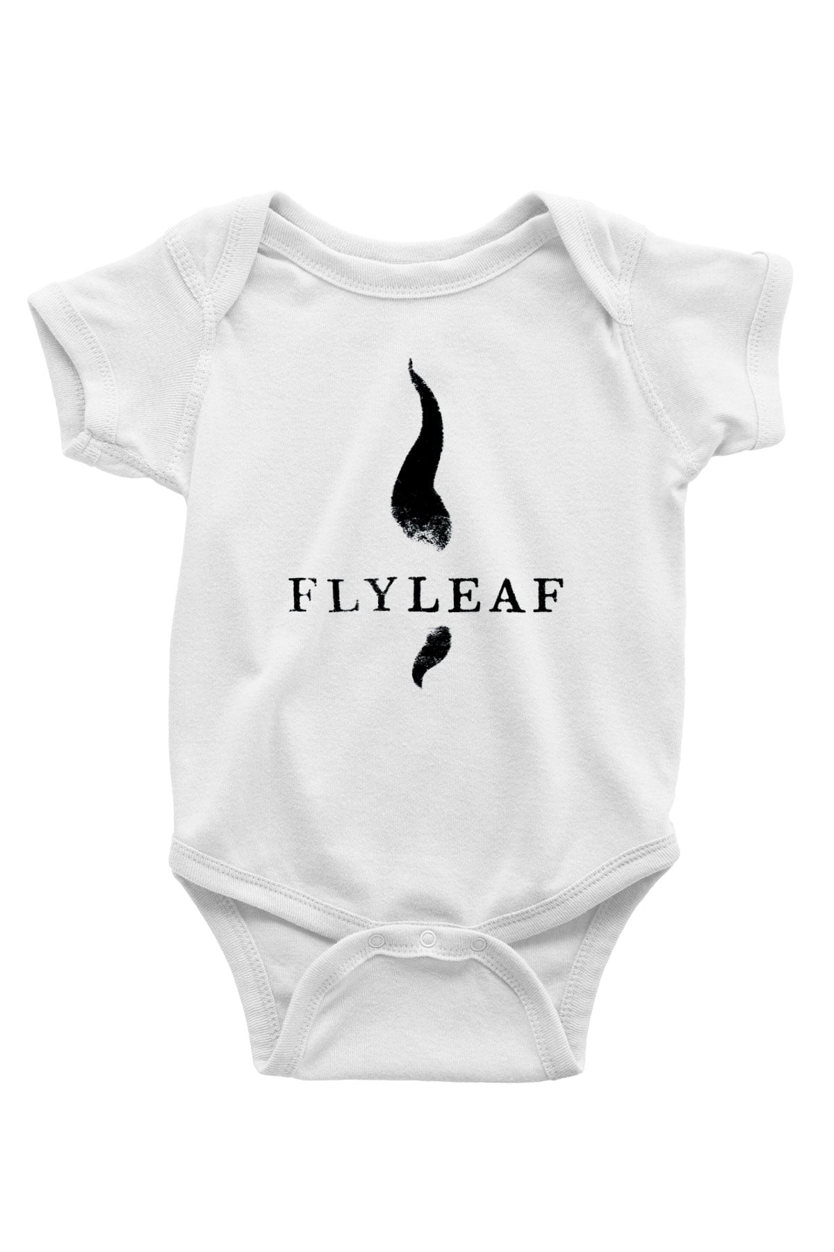 Flyleaf Beyaz Bebek Body - Zıbın