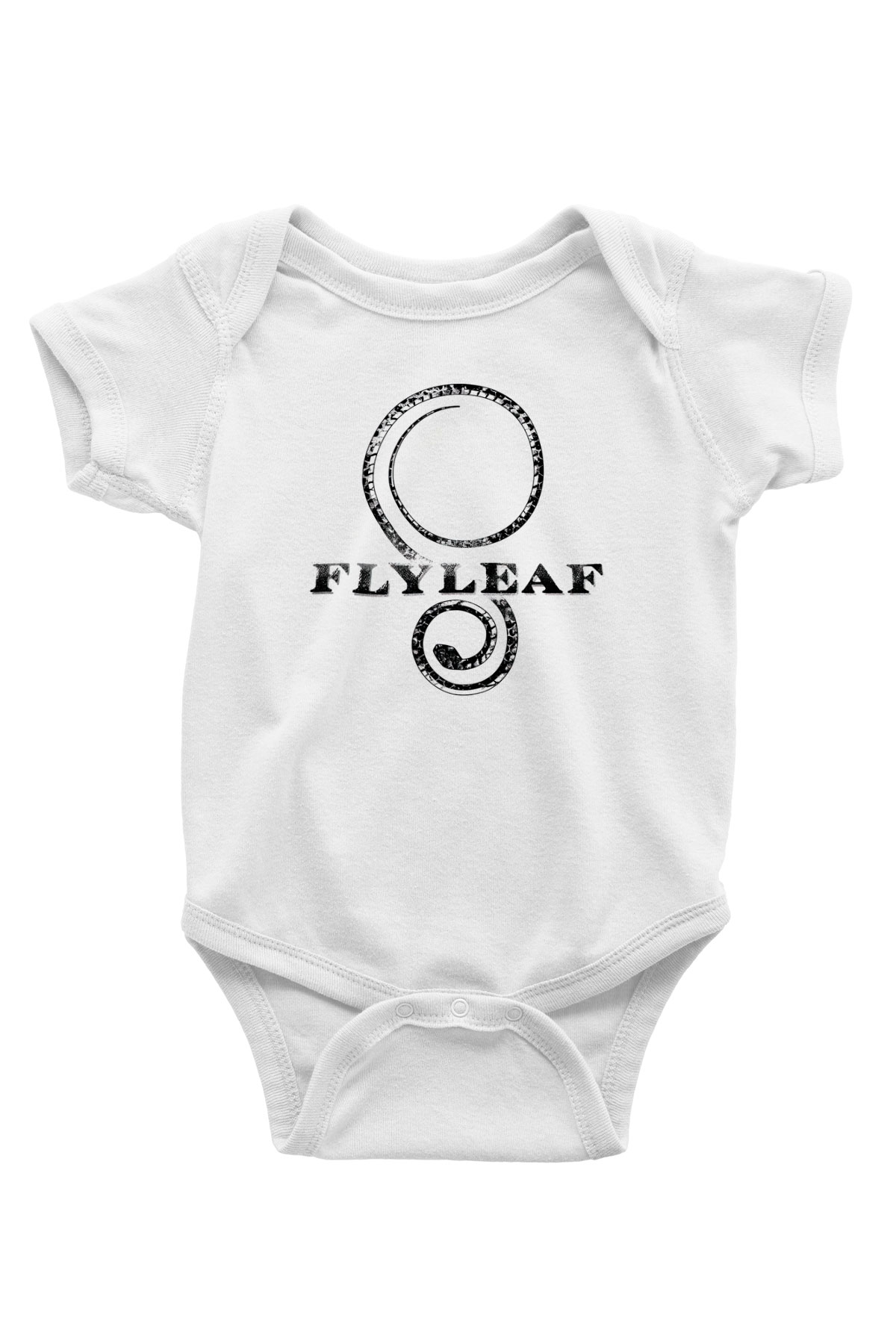 Flyleaf Beyaz Bebek Body - Zıbın