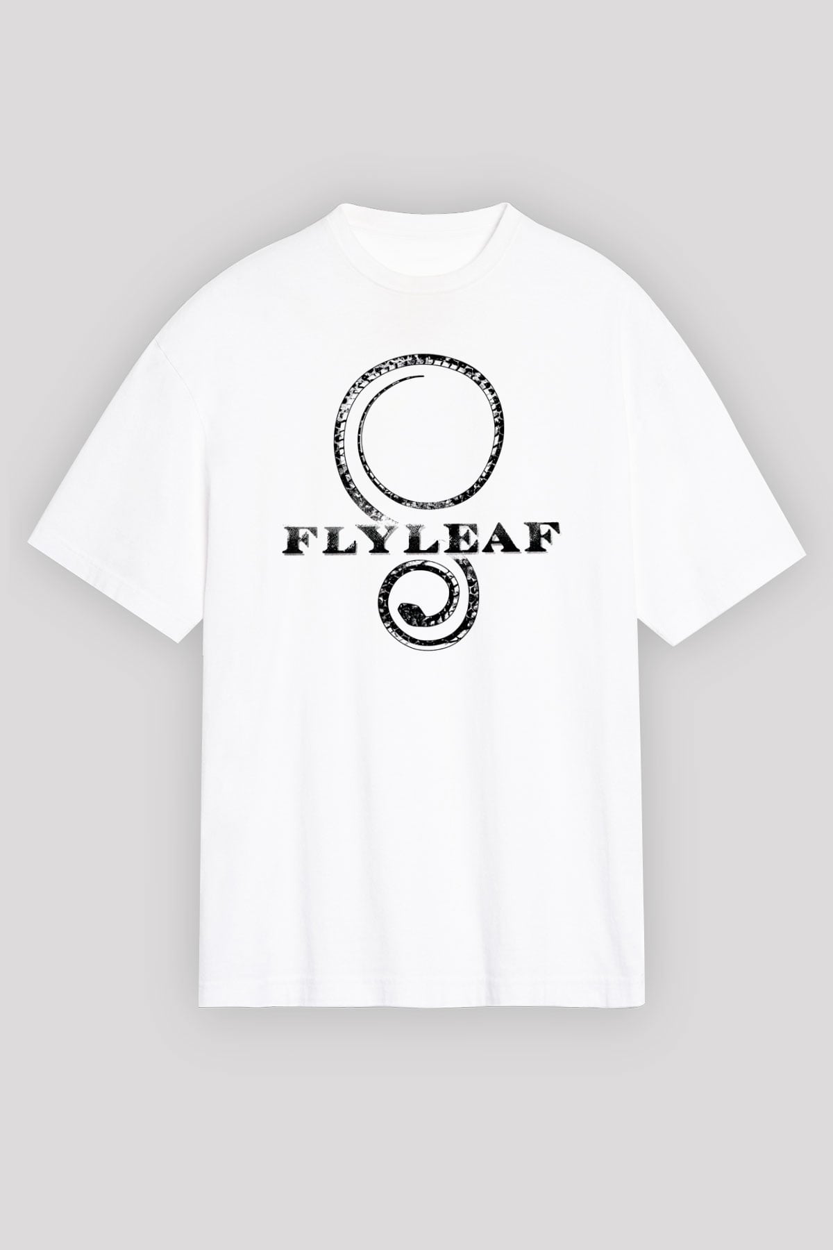 Flyleaf Beyaz Unisex Tişört T-Shirt - TişörtFabrikası