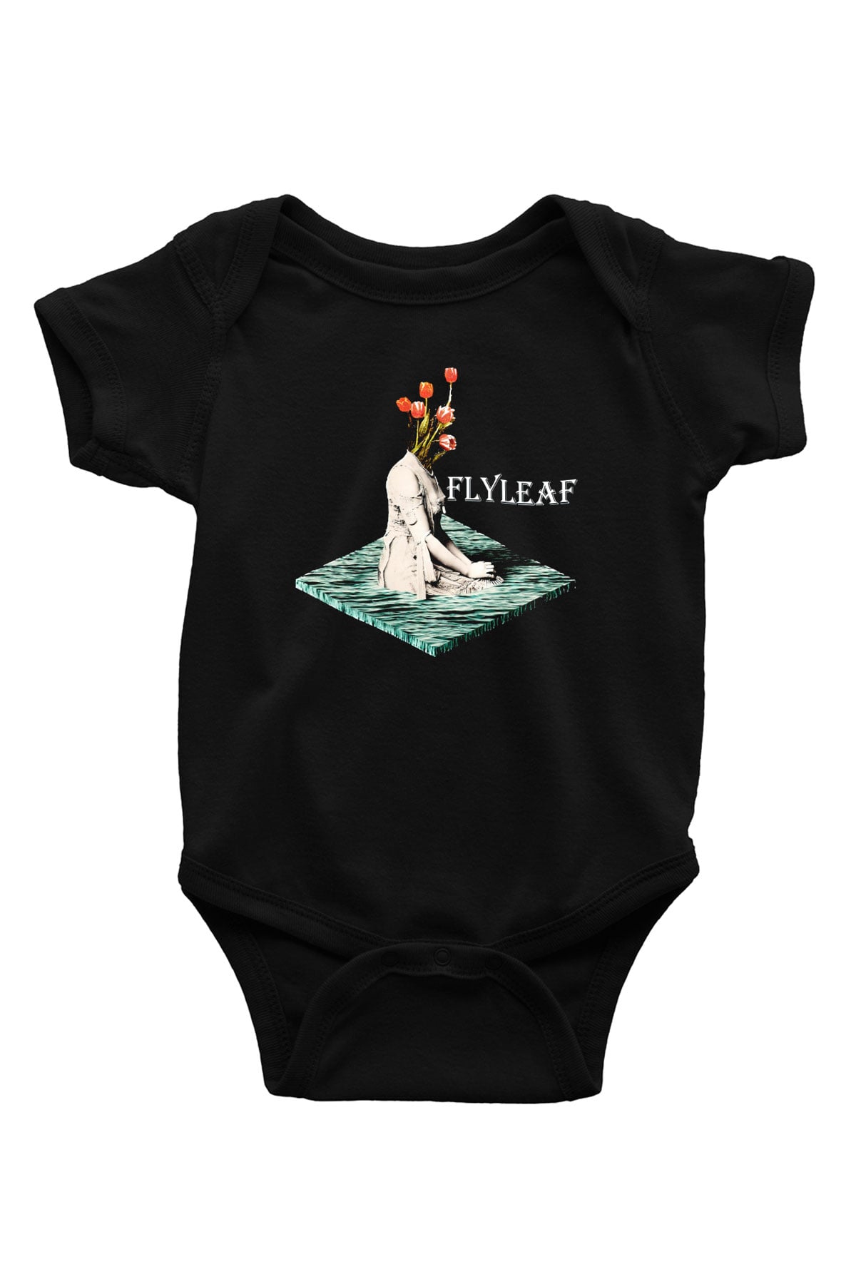 Flyleaf Siyah Bebek Body - Zıbın