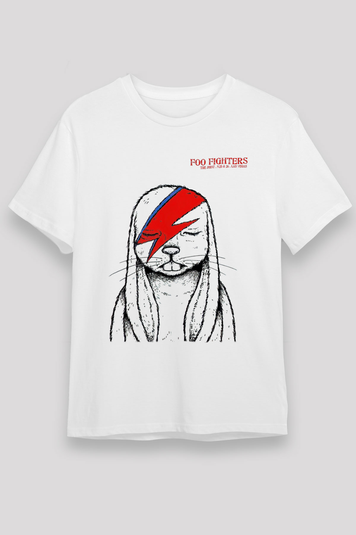 Foo Fighters White Unisex Tee - STREETWEAR