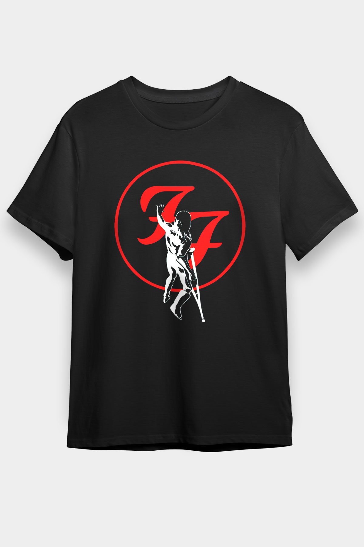 Foo Fighters Black Unisex Tee - STREETWEAR