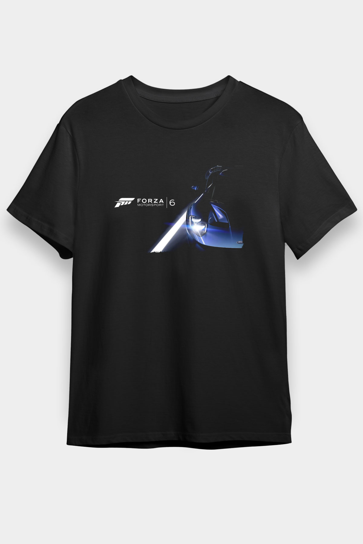 Forza Motorsport Siyah Unisex Tişört T-Shirt