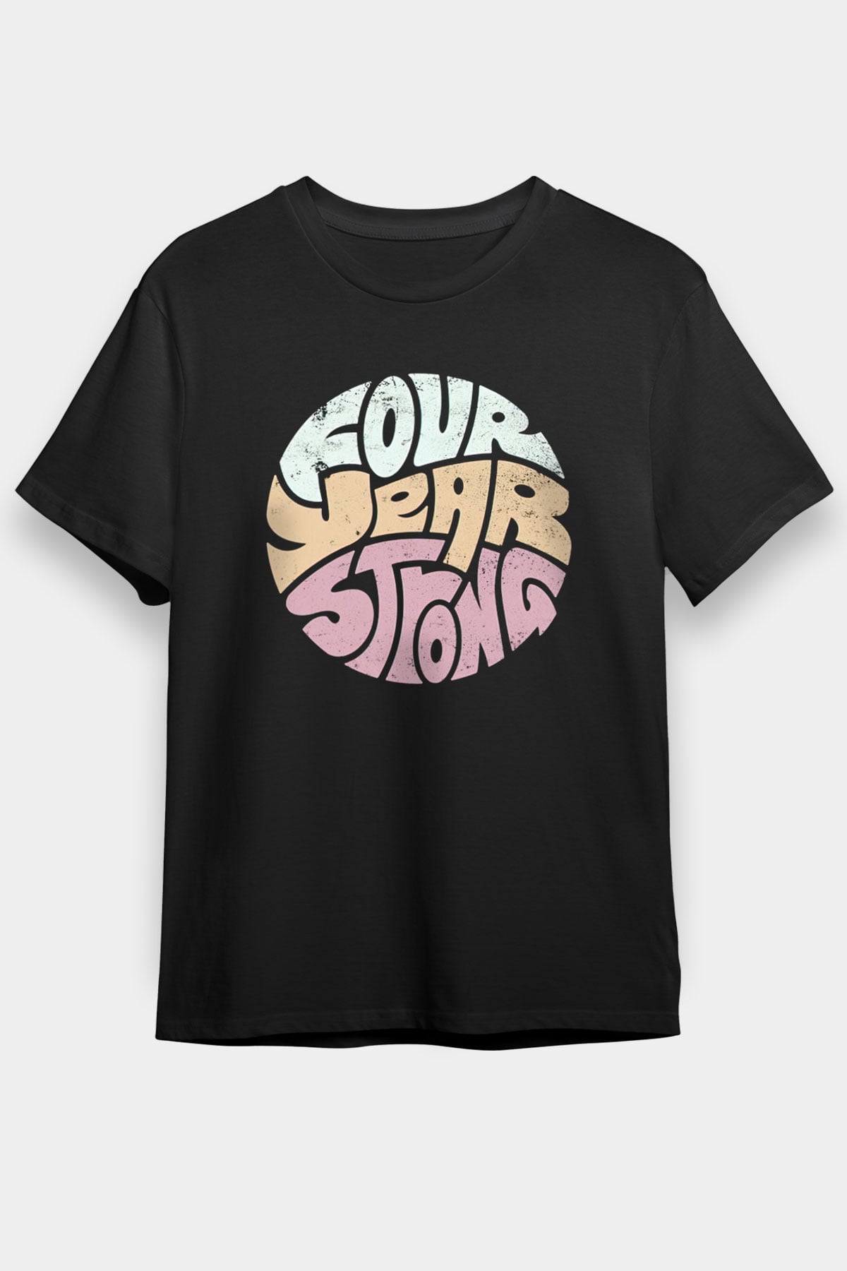 Four Year Strong Siyah Unisex Tişört T-Shirt - TişörtFabrikası