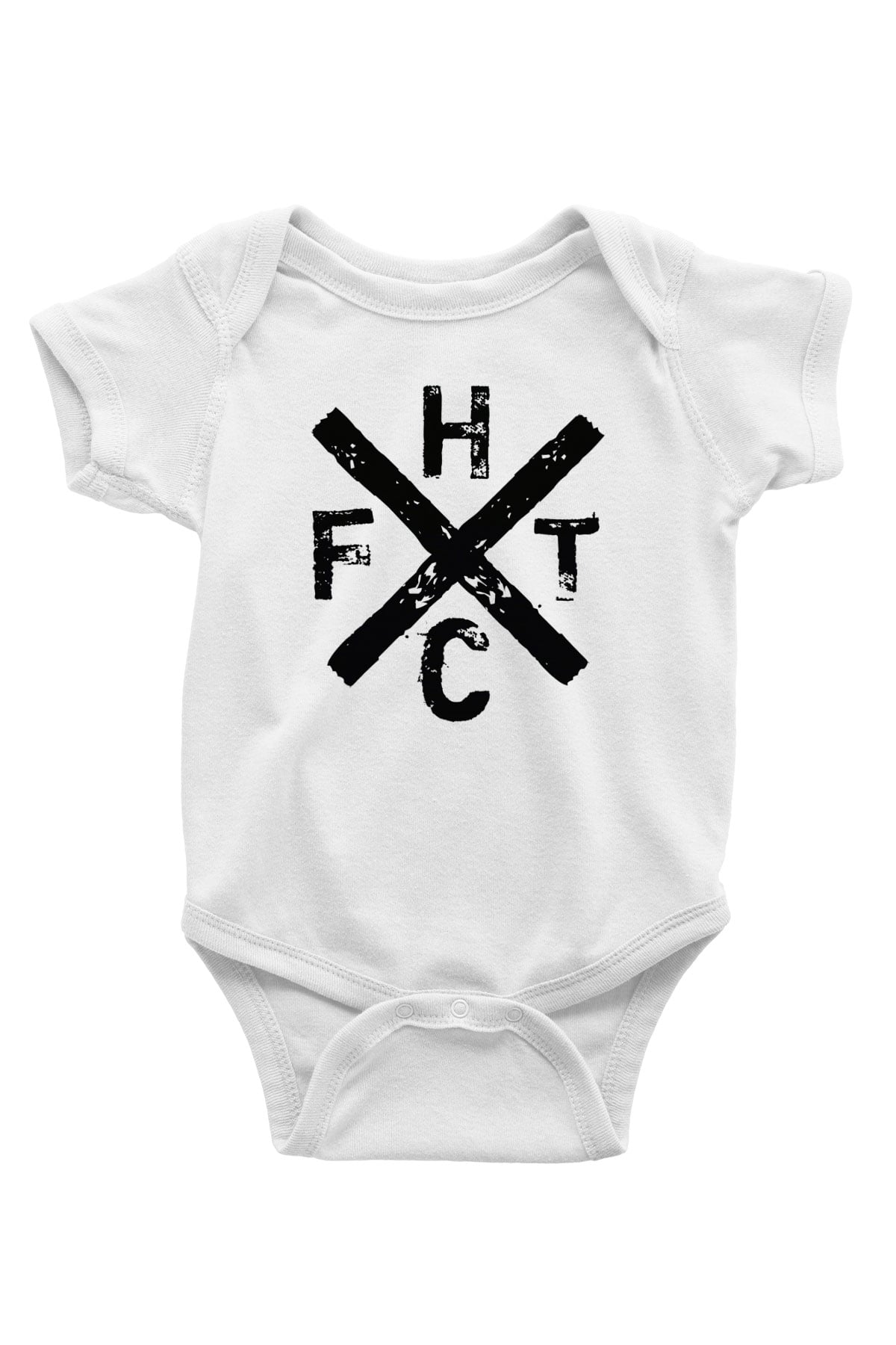 Frank Turner Baskılı Beyaz Unisex Bebek Body - Zıbın