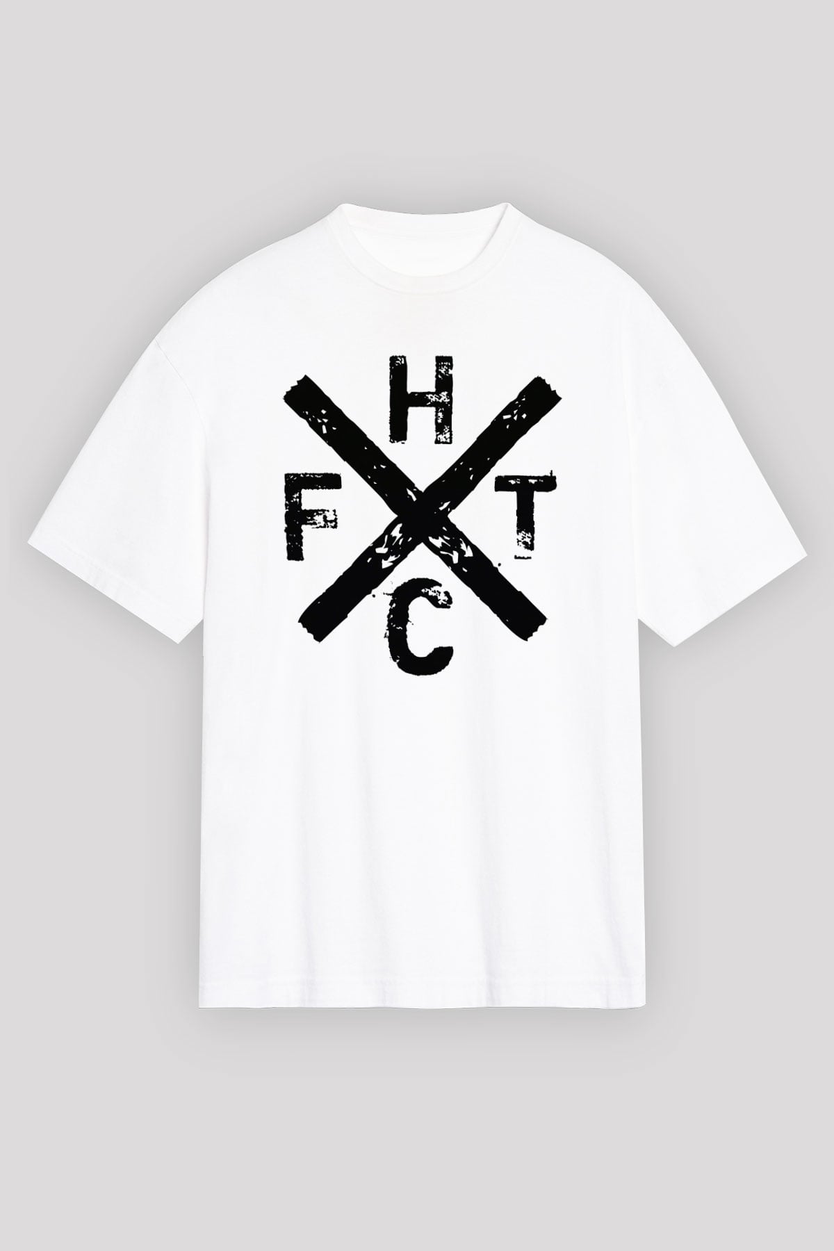 Frank Turner Beyaz Unisex Oversize Tişört T-Shirt