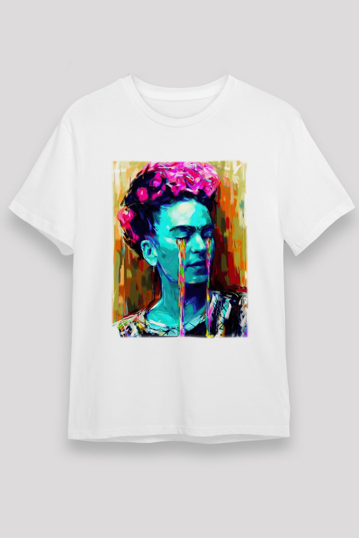 Frida Kahlo White Unisex Tee - STREETWEAR