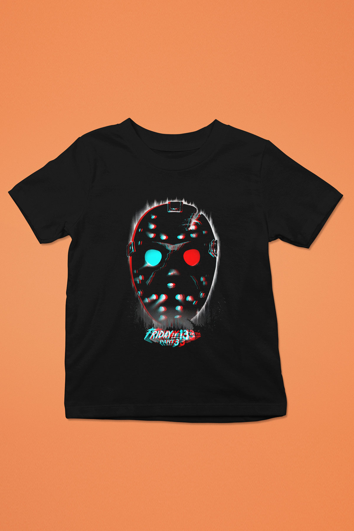 Friday the 13th 13.Cuma Baskılı Siyah Unisex Çocuk Tişört