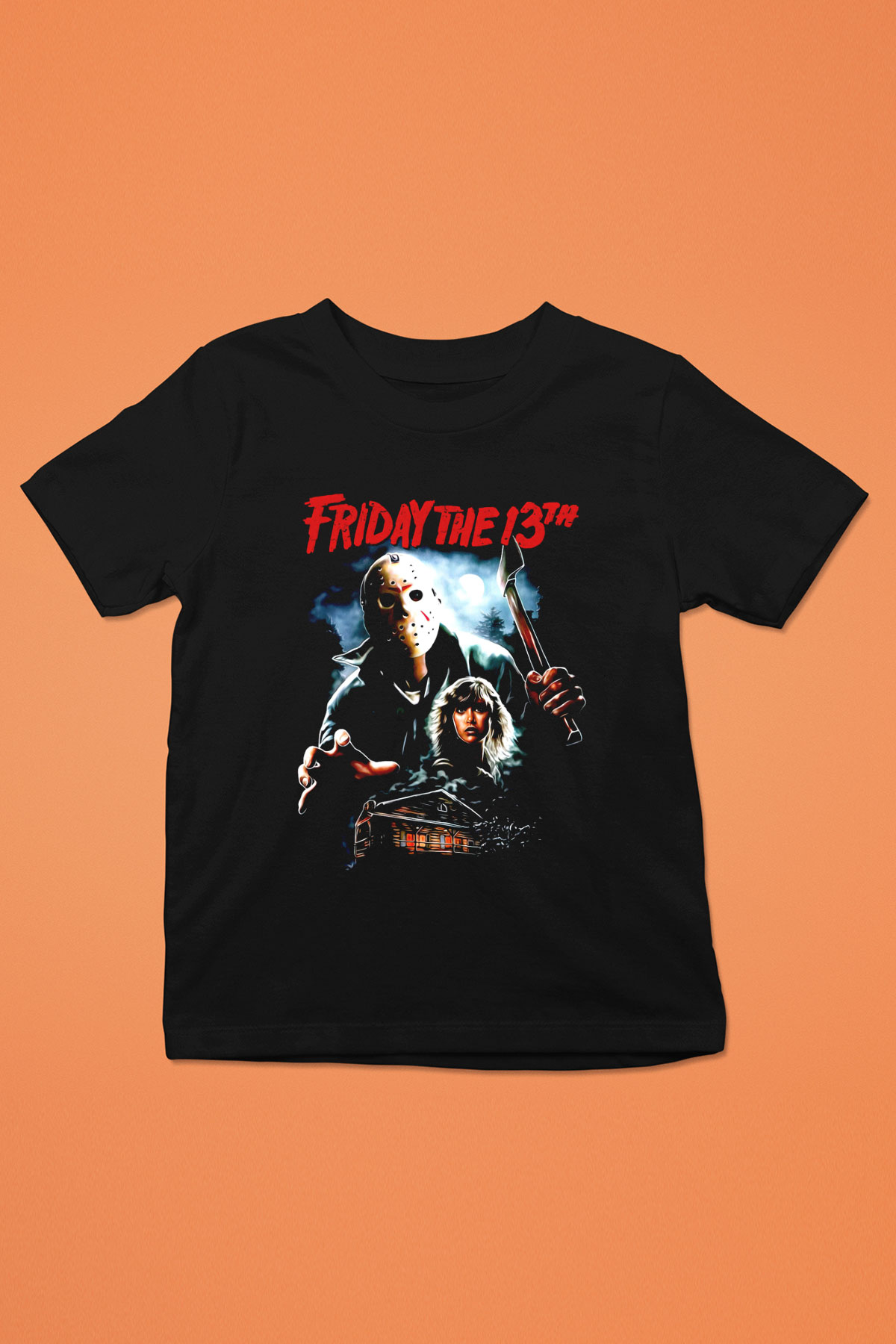 Friday the 13th 13.Cuma Siyah Unisex  Çocuk Tişört