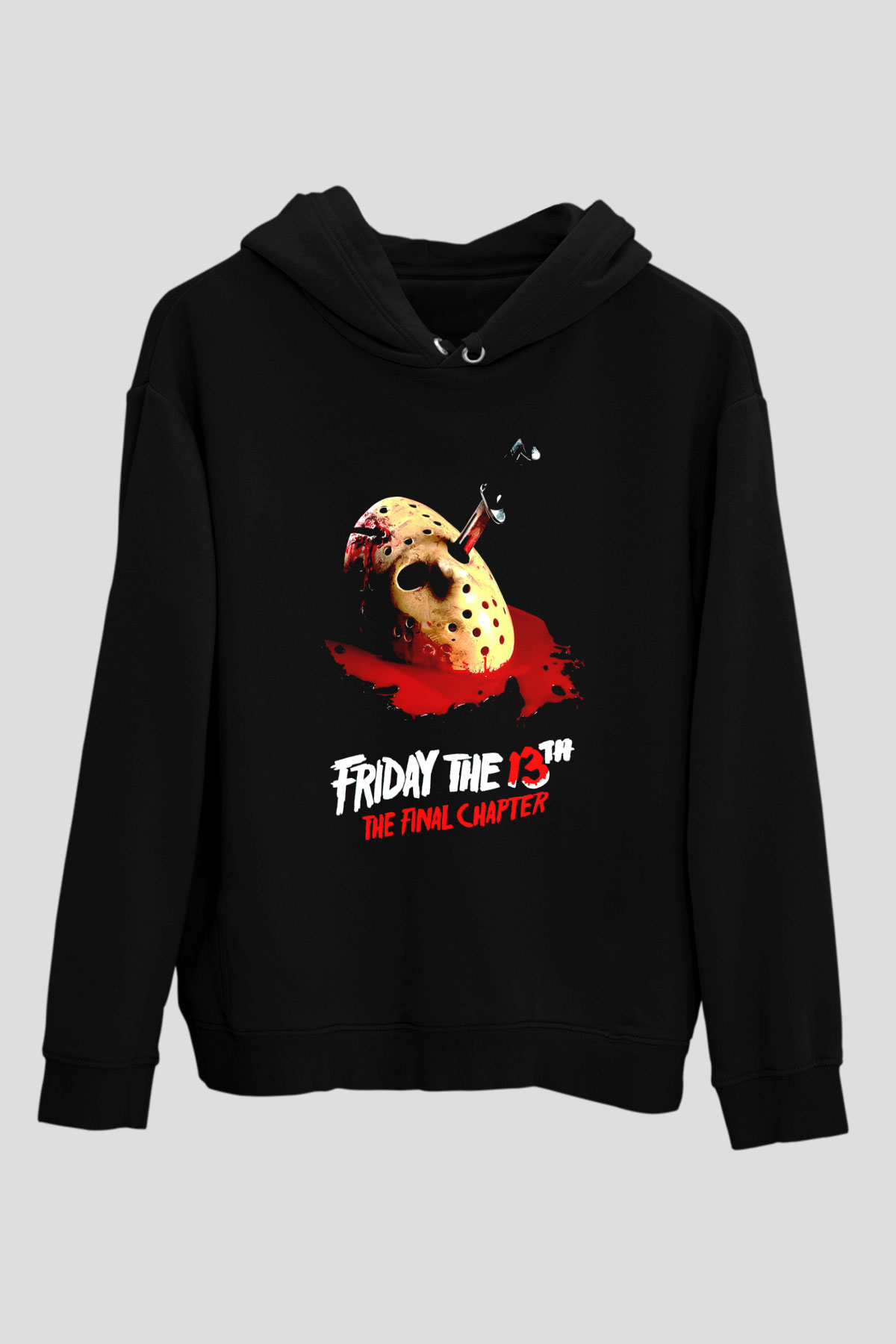Friday the 13th 13.Cuma Siyah Unisex Hoodie