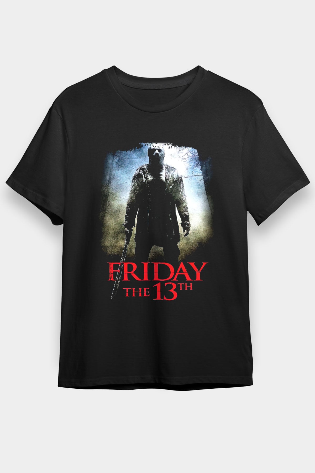 Friday the 13th 13.Cuma Siyah Unisex Tişört