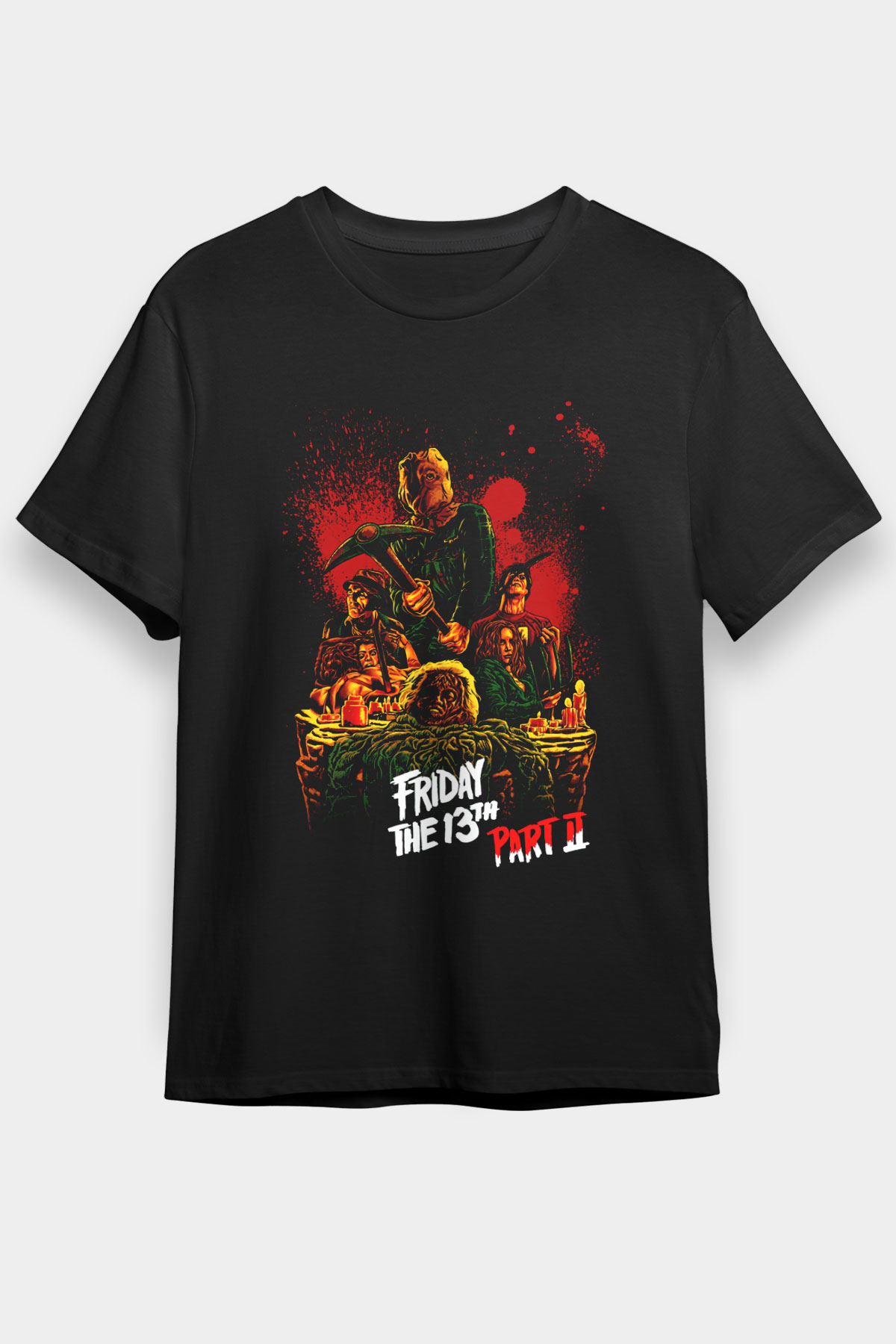 Friday the 13th 13.Cuma Siyah Unisex Tişört
