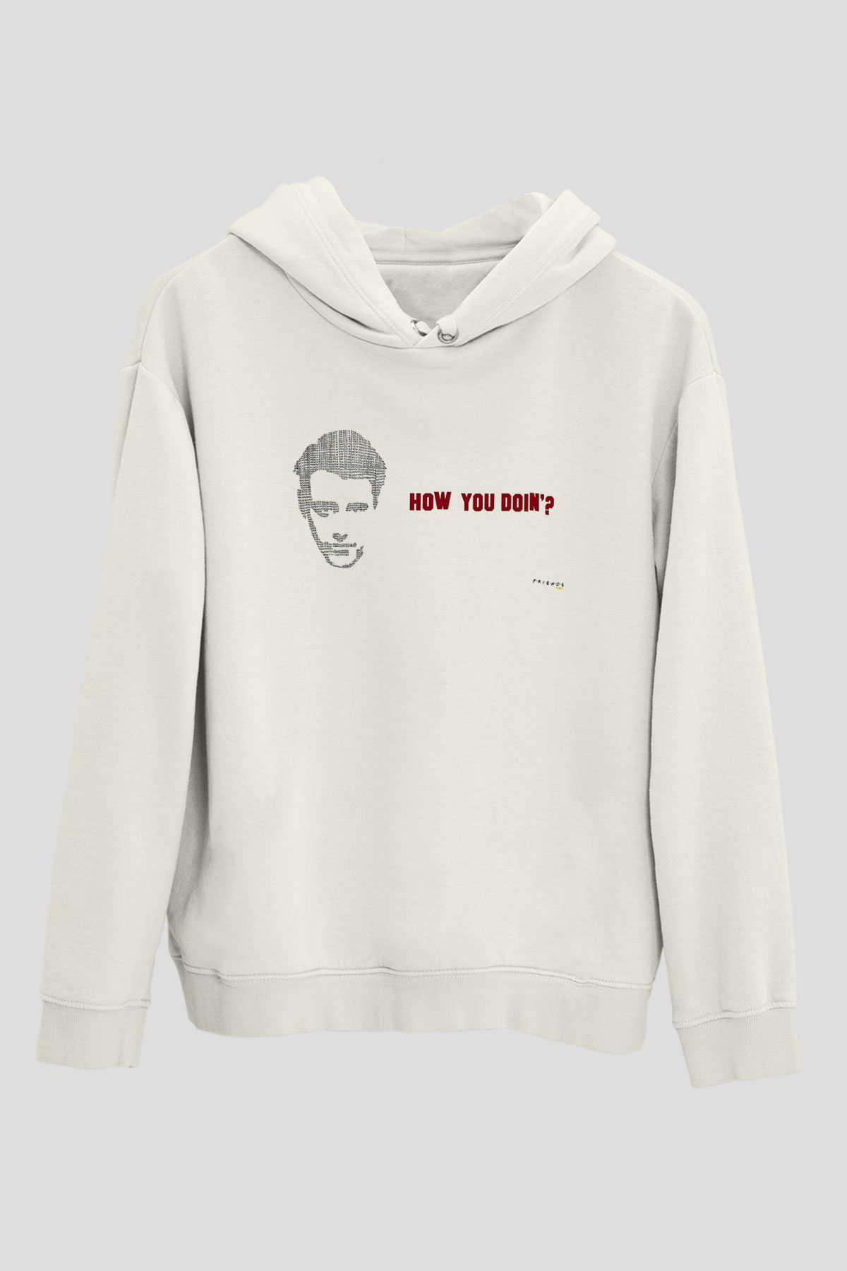 Friends Beyaz Unisex Kapşonlu Sweatshirt