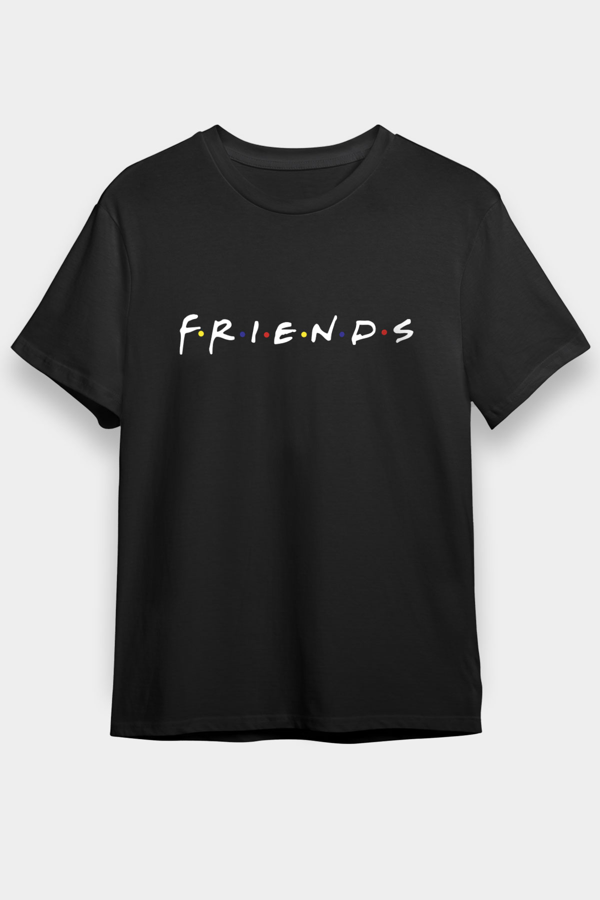 Friends Siyah Unisex Tişört