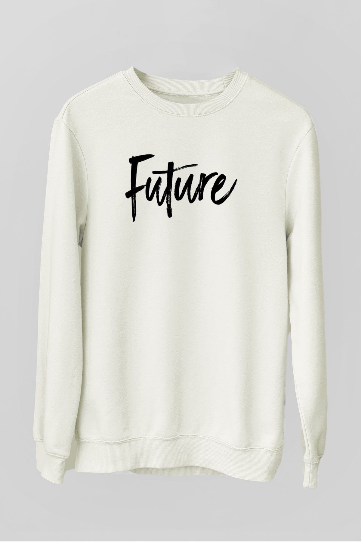 Future Beyaz Unisex Sweatshirt