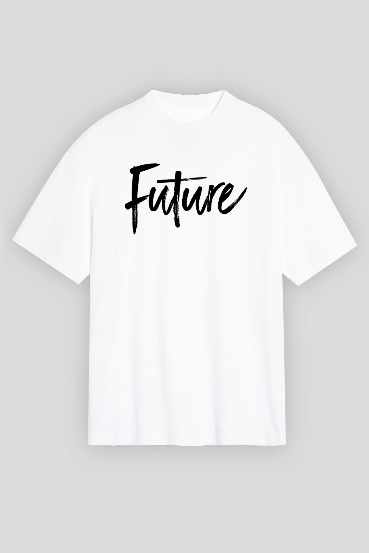 Future Beyaz Unisex Tişört T-Shirt - TişörtFabrikası