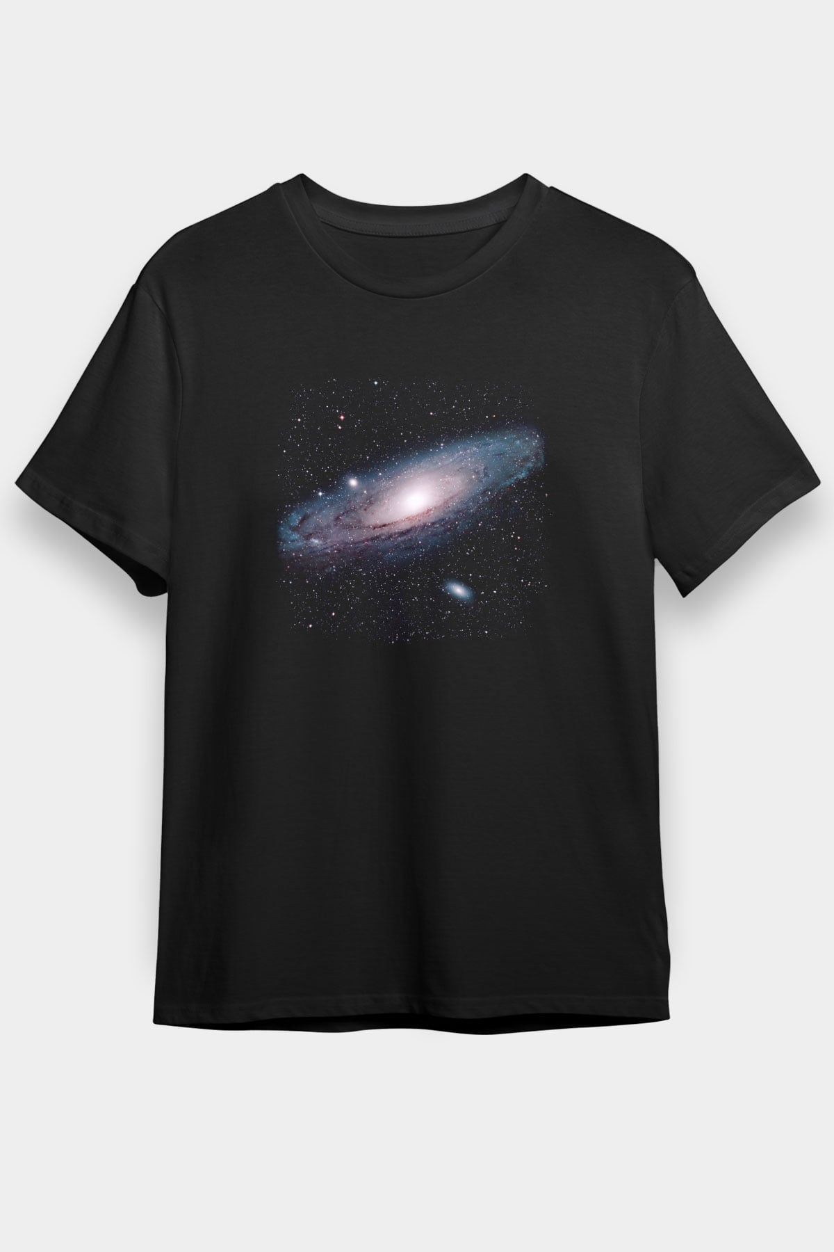 Galaksi Siyah Unisex Tişört T-Shirt - TişörtFabrikası