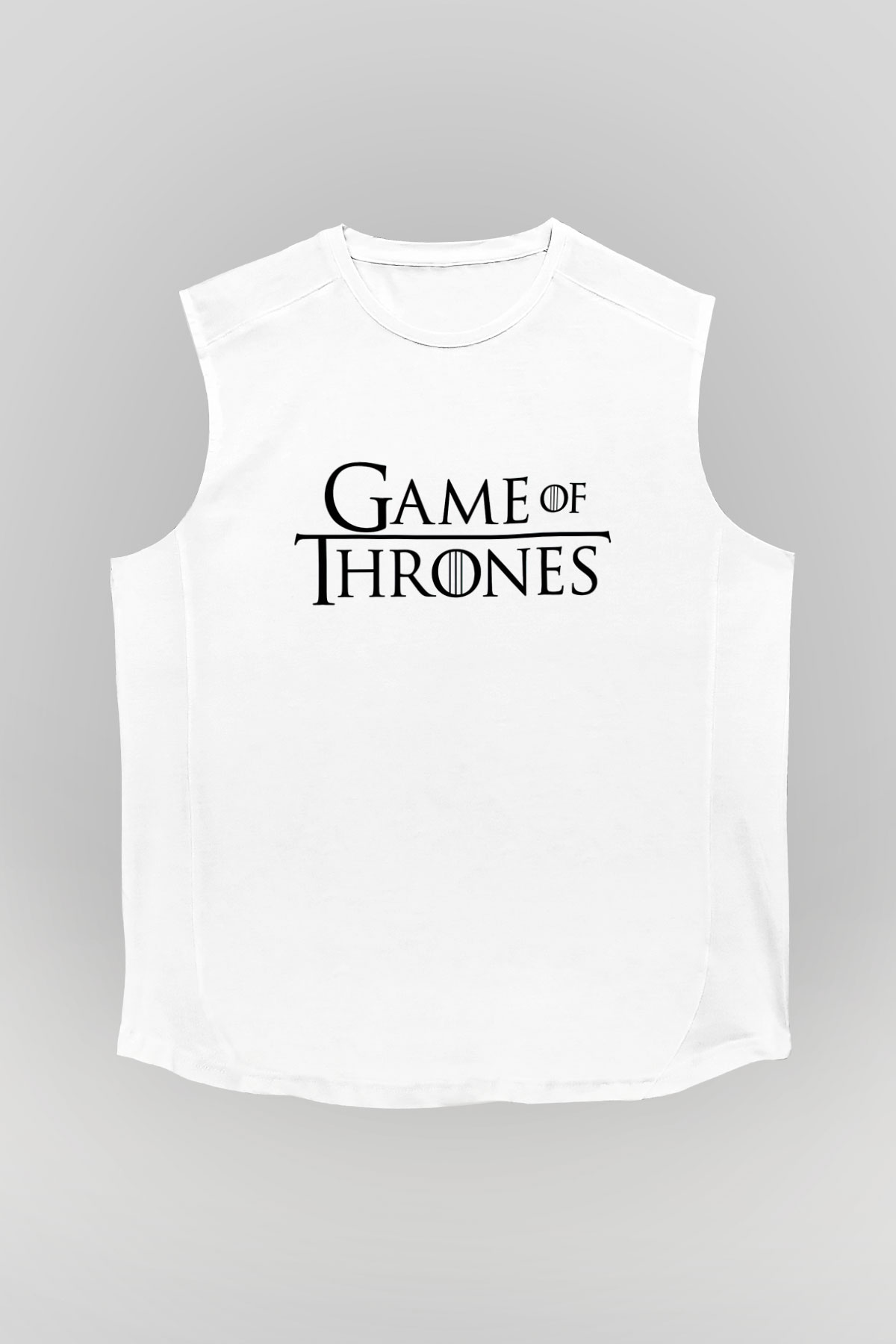 Game of Thrones Beyaz Unisex Kolsuz Tişört