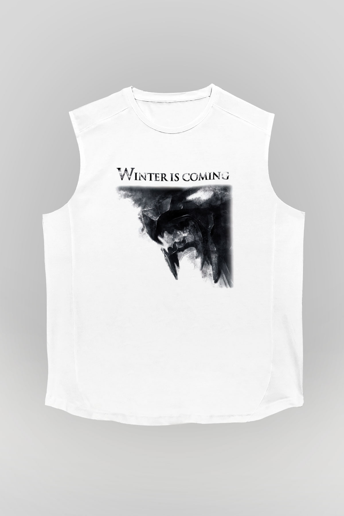 Game of Thrones Beyaz Unisex Kolsuz Tişört