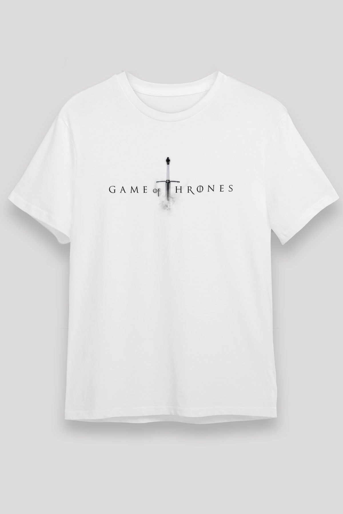 Game of Thrones Beyaz Unisex Tişört T-Shirt