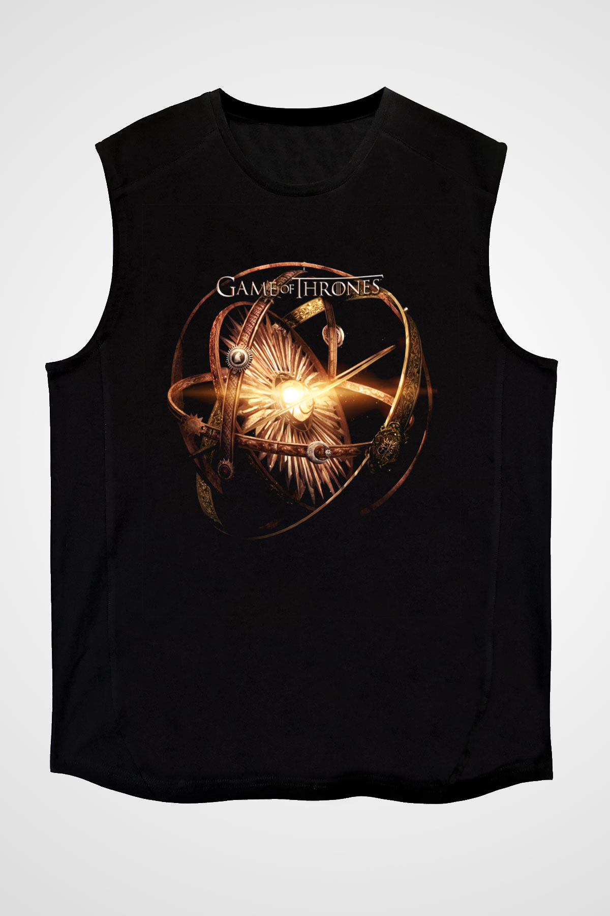 Game of Thrones Siyah Unisex Kolsuz Tişört
