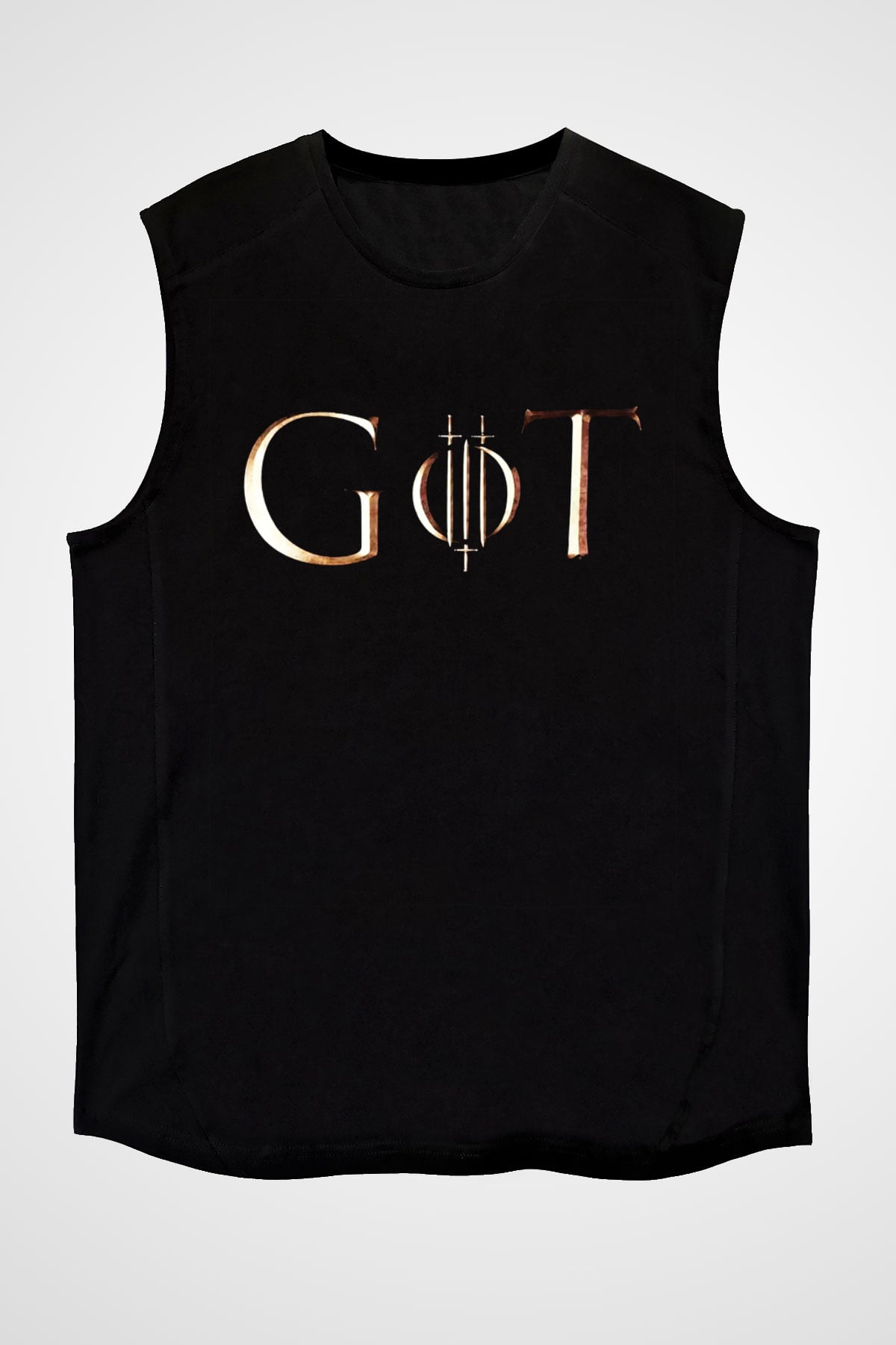 Game of Thrones Siyah Unisex Kolsuz Tişört