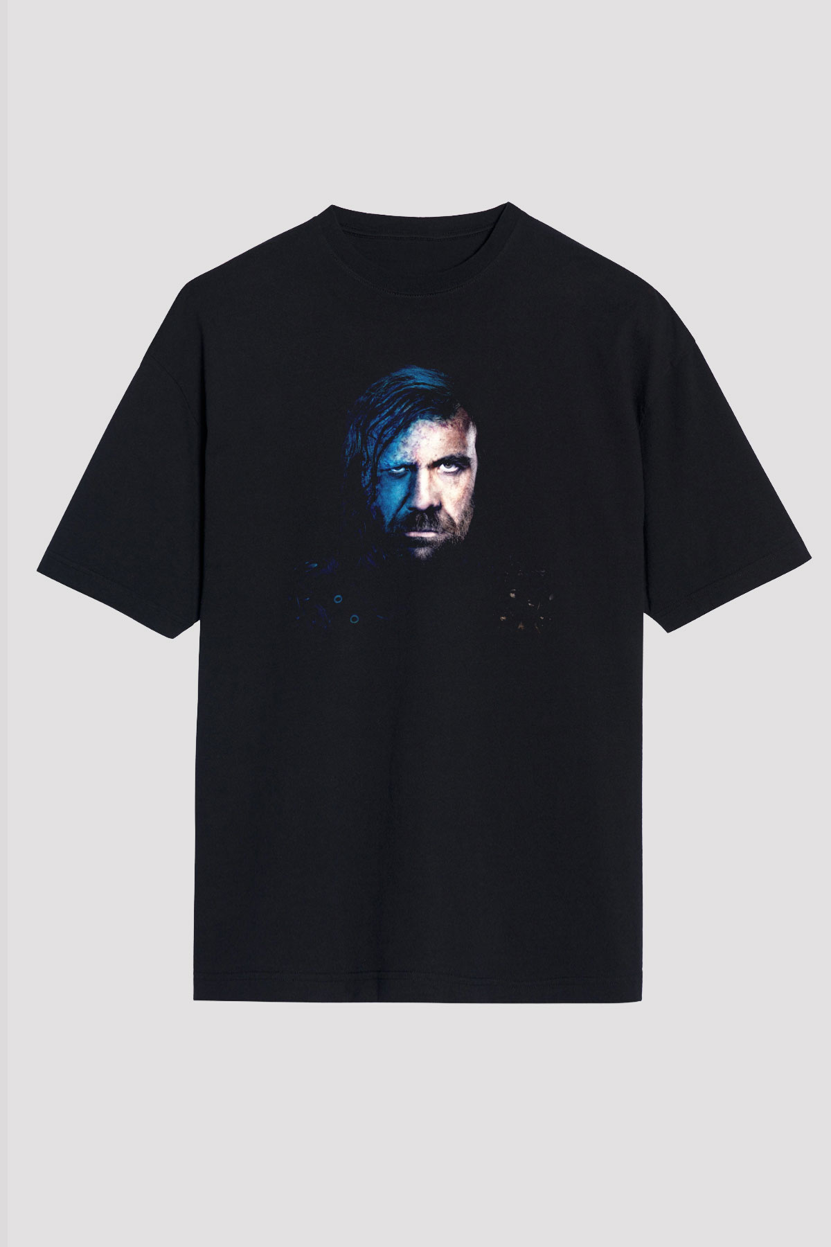 Game of Thrones Siyah Unisex Oversize Tişört T-Shirt