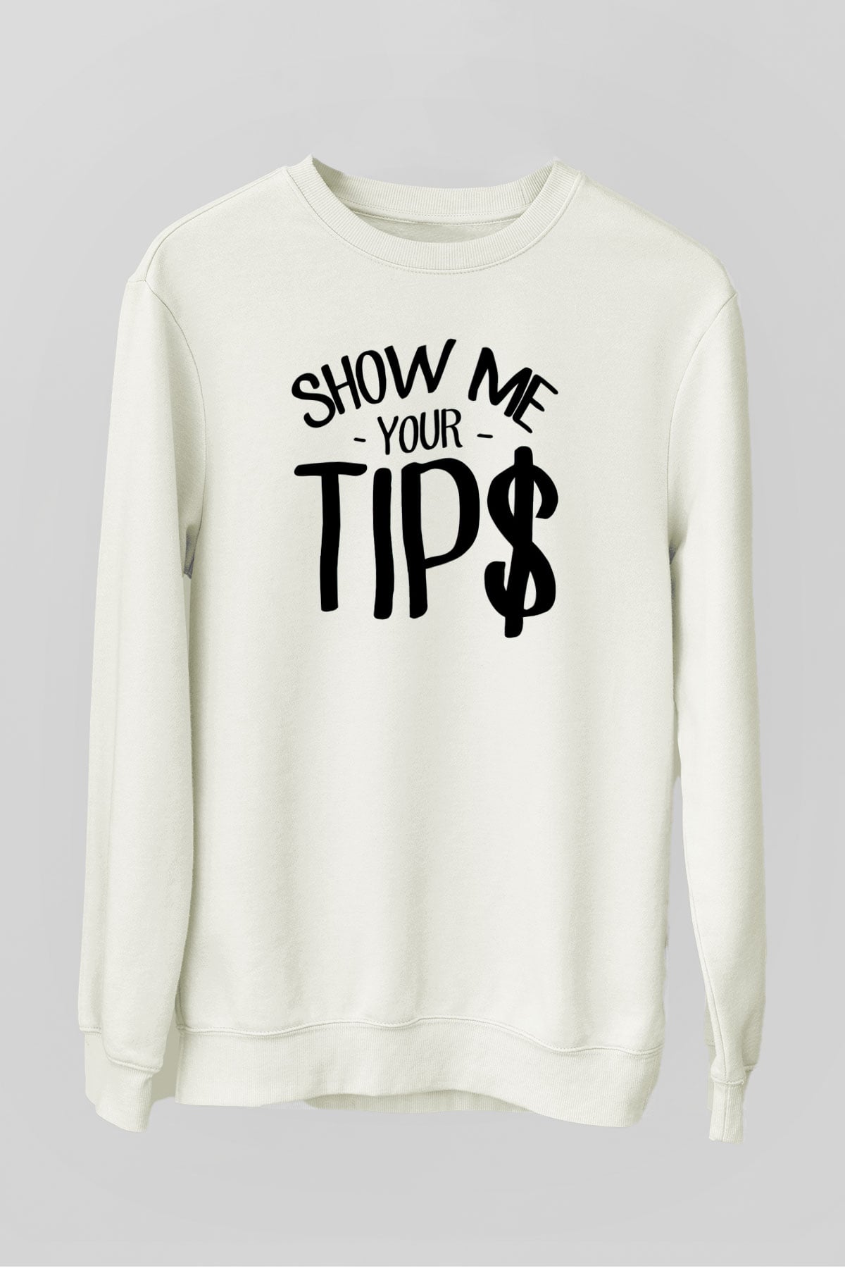 Garson Beyaz Unisex Sweatshirt