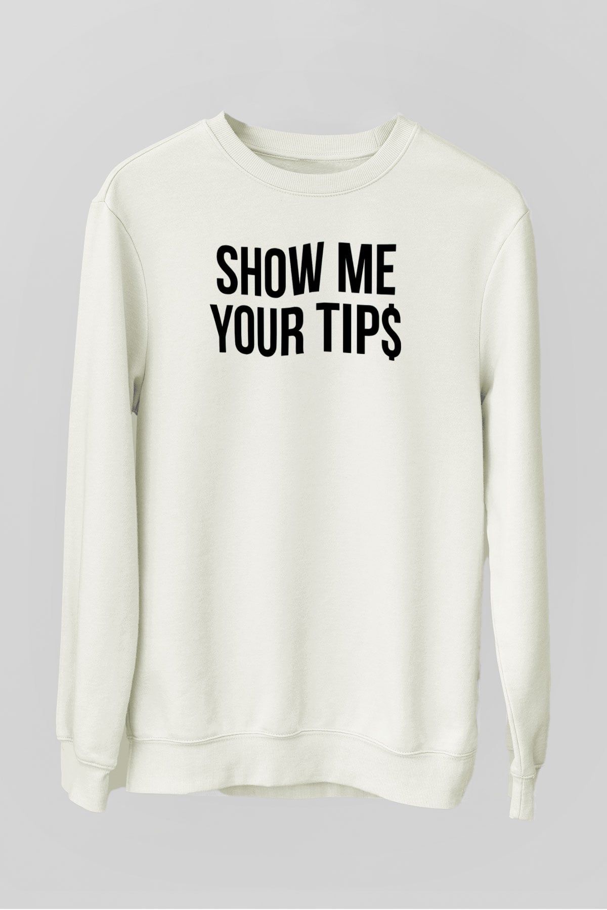 Garson Beyaz Unisex Sweatshirt