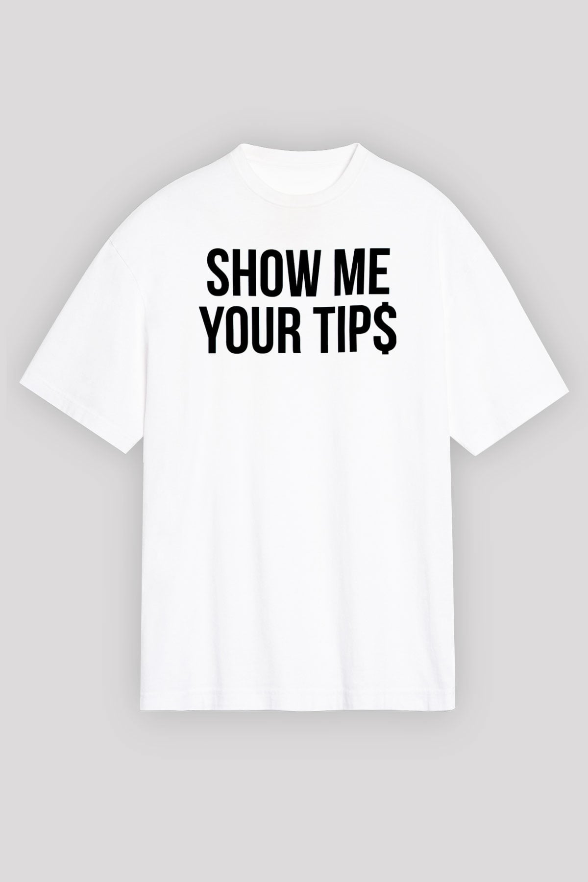 Garson Beyaz Unisex Tişört T-Shirt - TişörtFabrikası