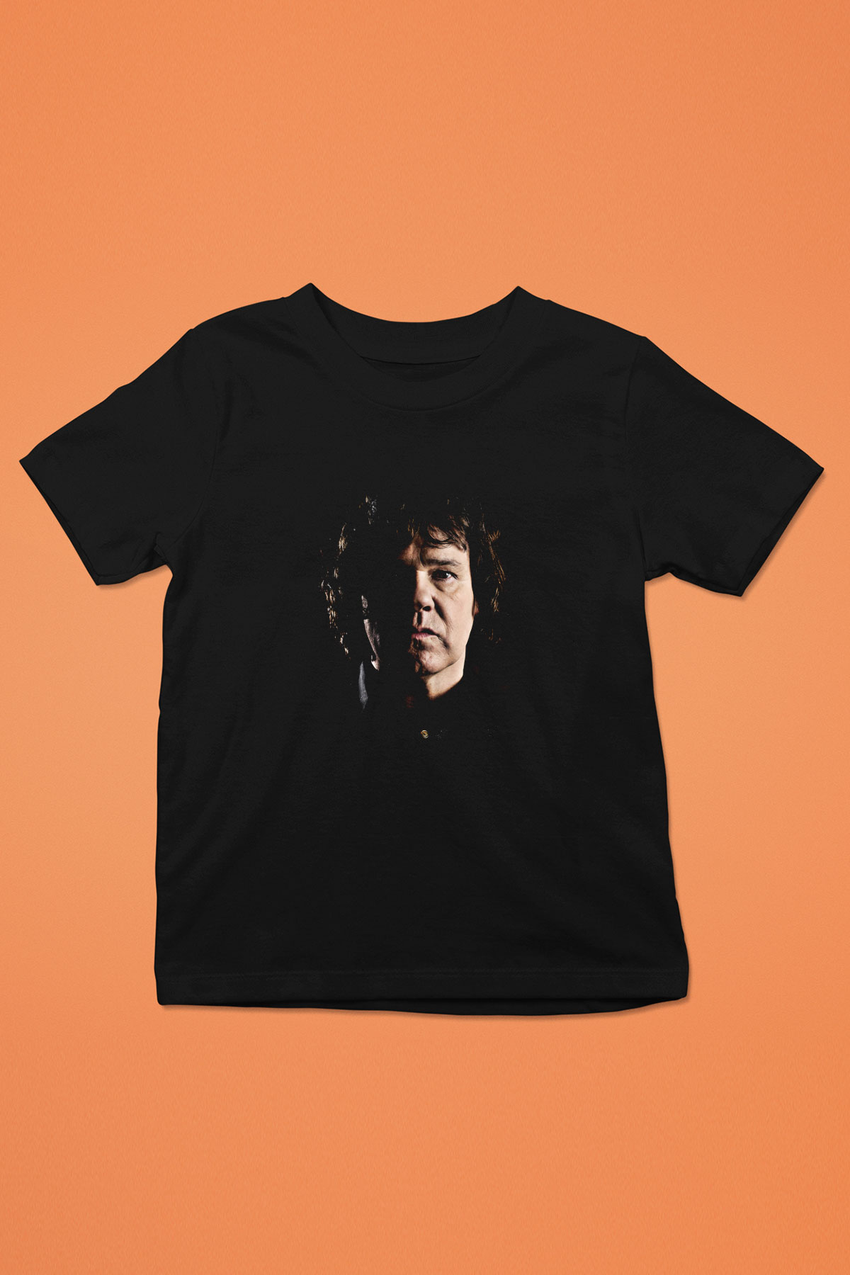 Gary Moore Baskılı Unisex Siyah Çocuk Tişört