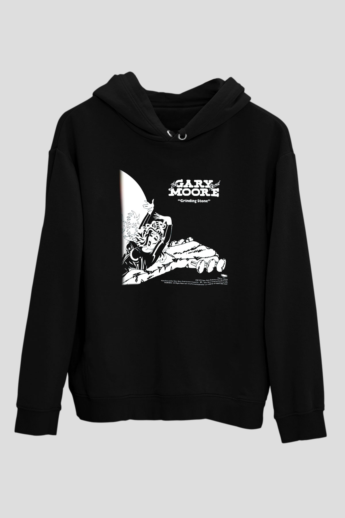 Gary Moore Siyah Unisex Hoodie