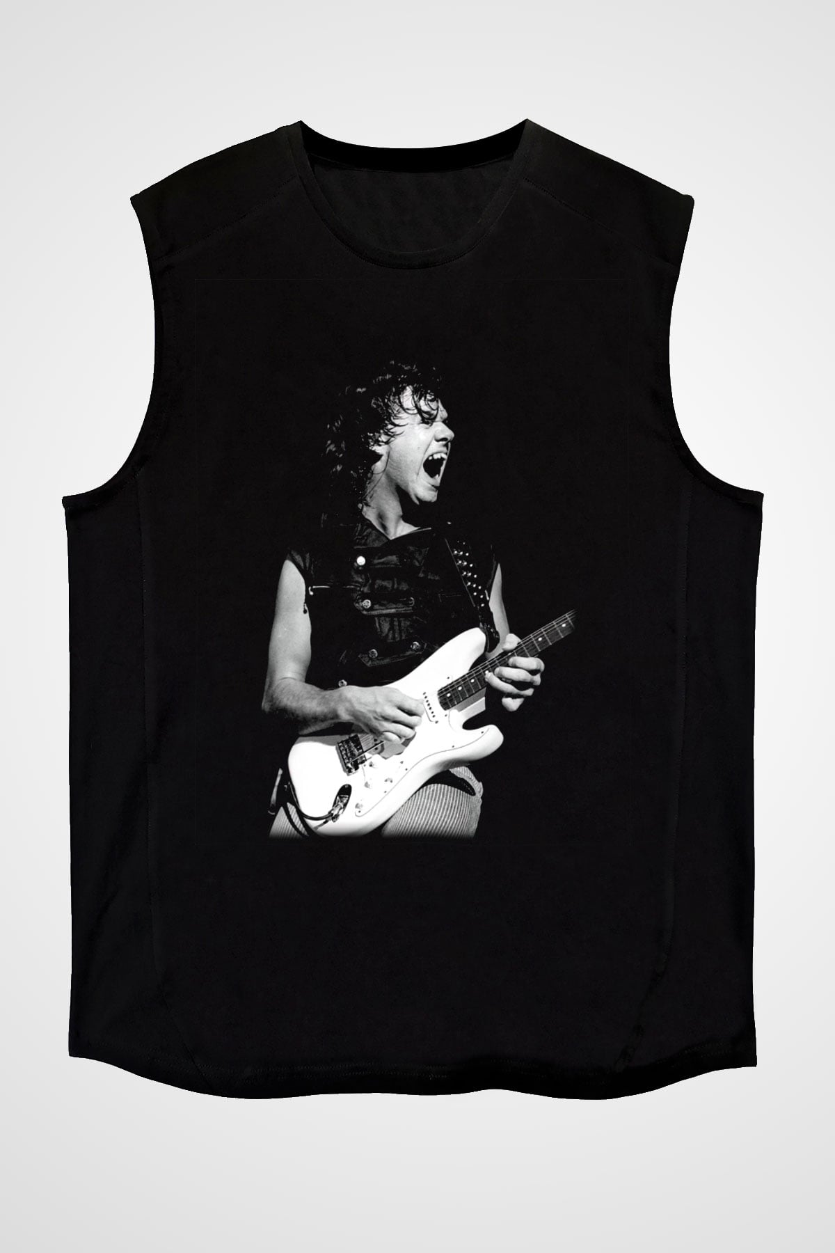 Gary Moore Siyah Unisex Kolsuz Tişört