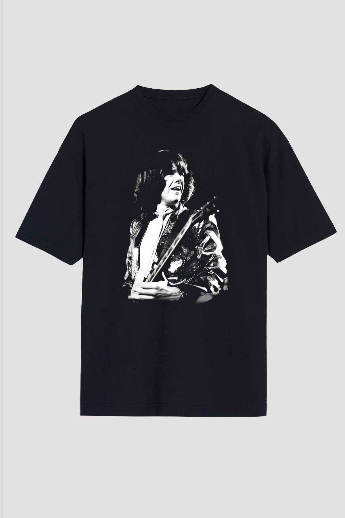 Gary Moore Siyah Unisex Oversize Tişört T-Shirt