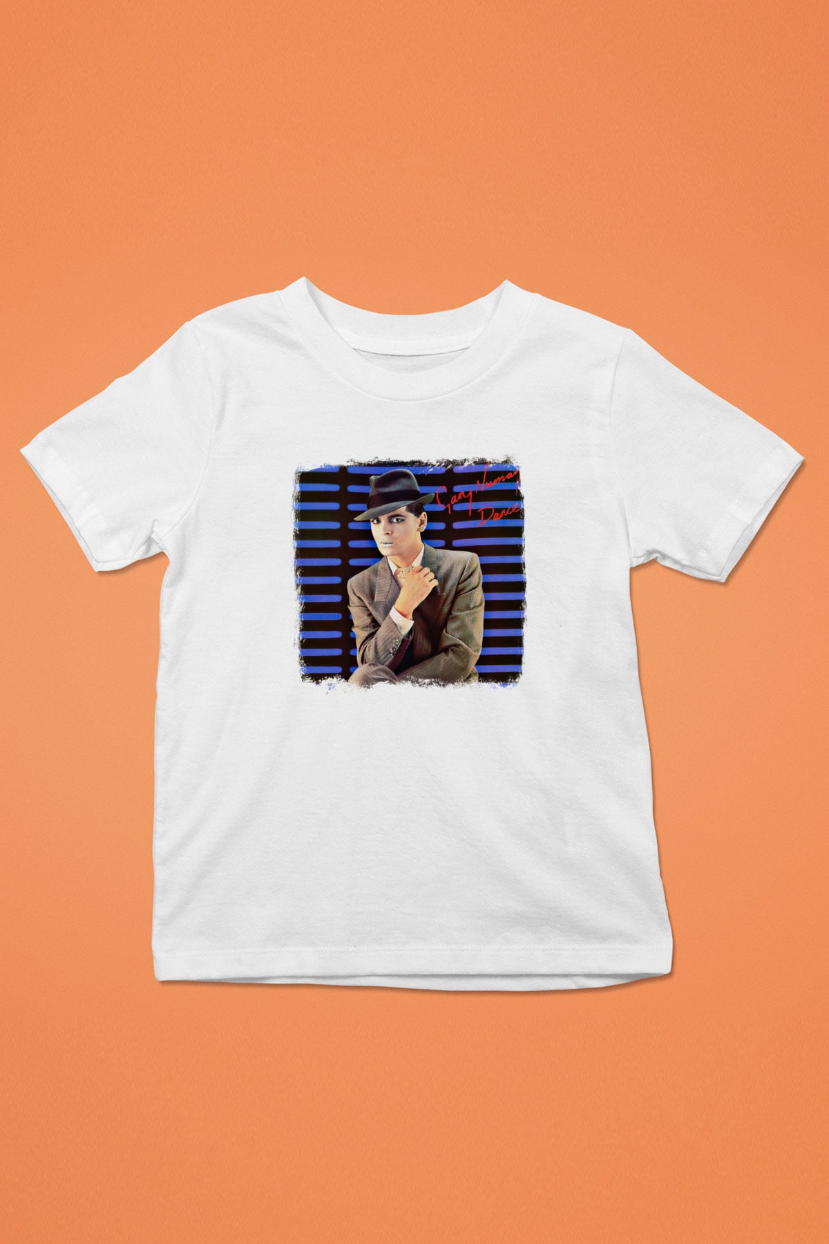 Gary Numan Baskılı Unisex Beyaz Çocuk Tişört