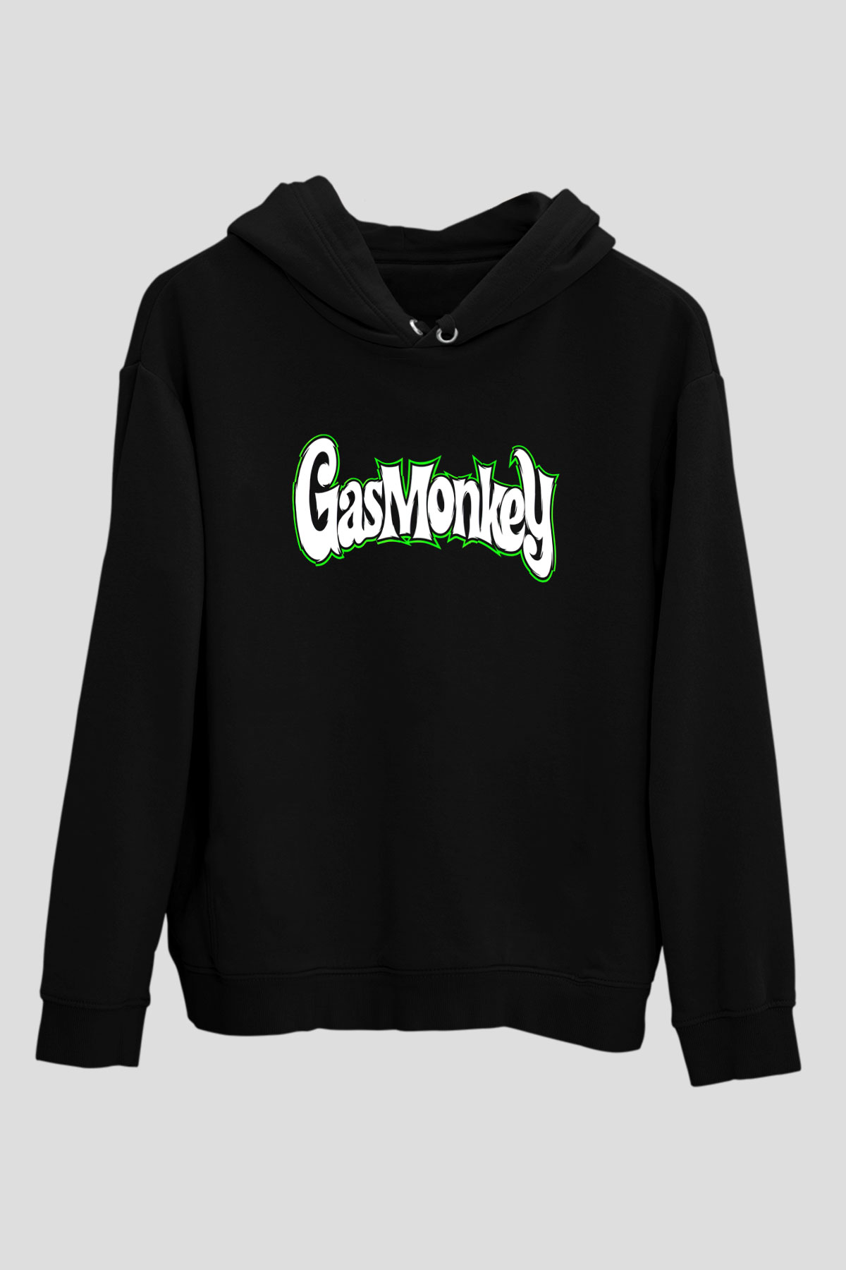 Gas Monkey Garage Siyah Unisex Hoodie