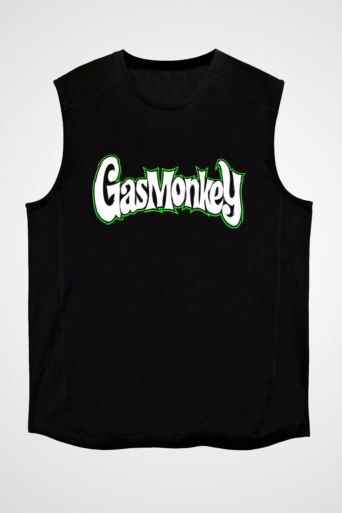 Gas Monkey Garage Siyah Unisex Kolsuz Tişört