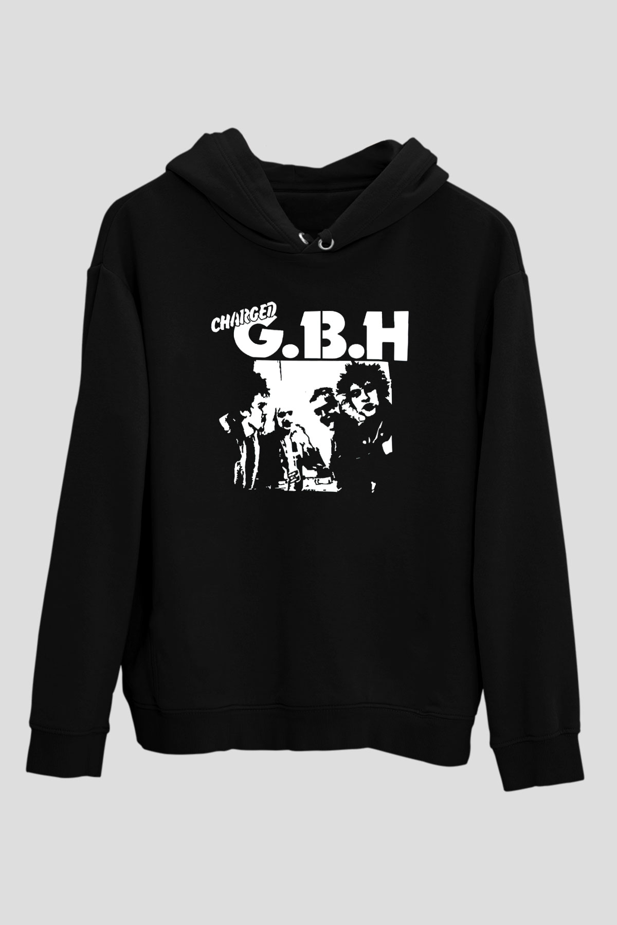GBH Siyah Unisex Hoodie