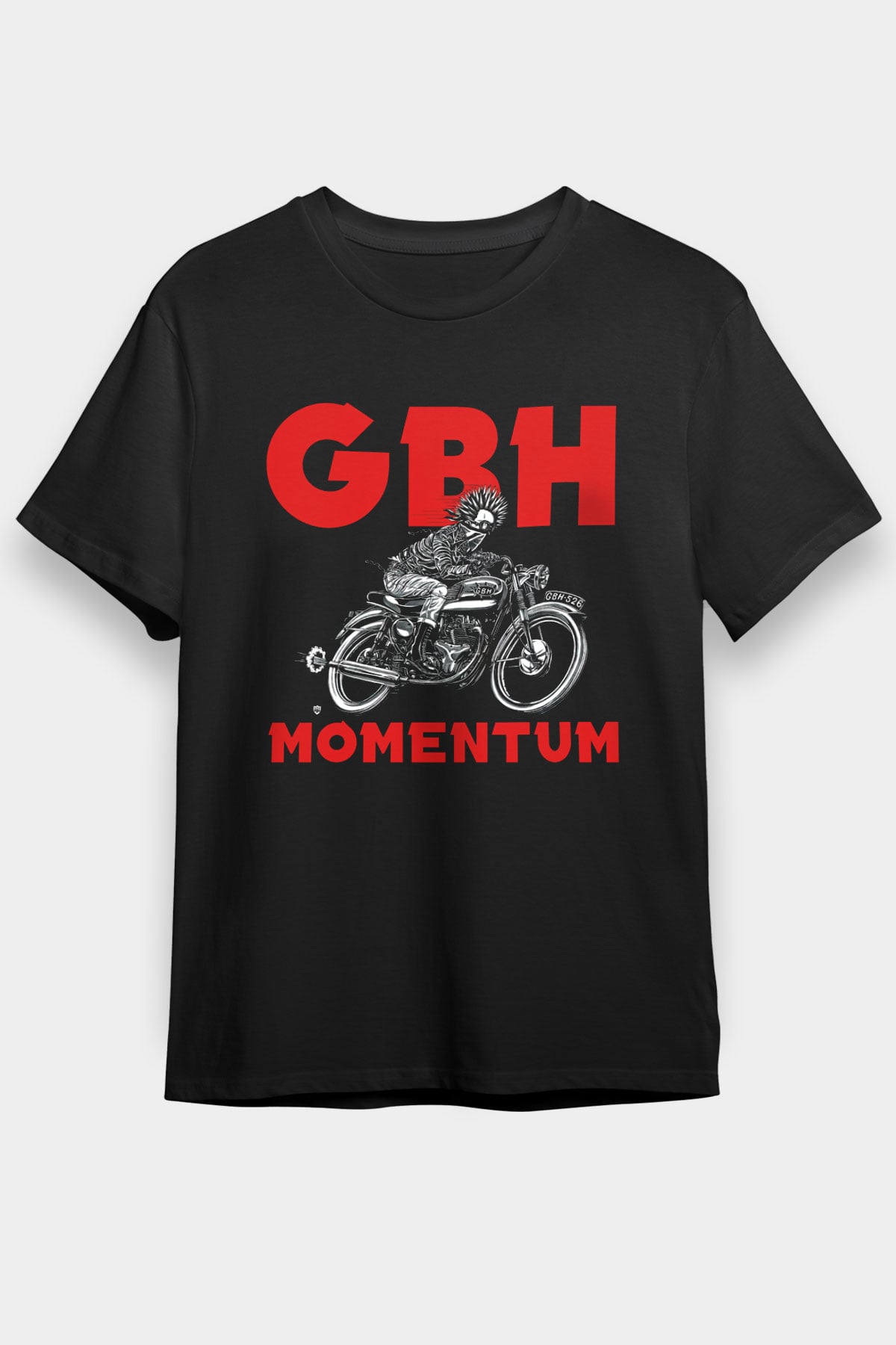 GBH Siyah Unisex Tişört T-Shirt - TişörtFabrikası