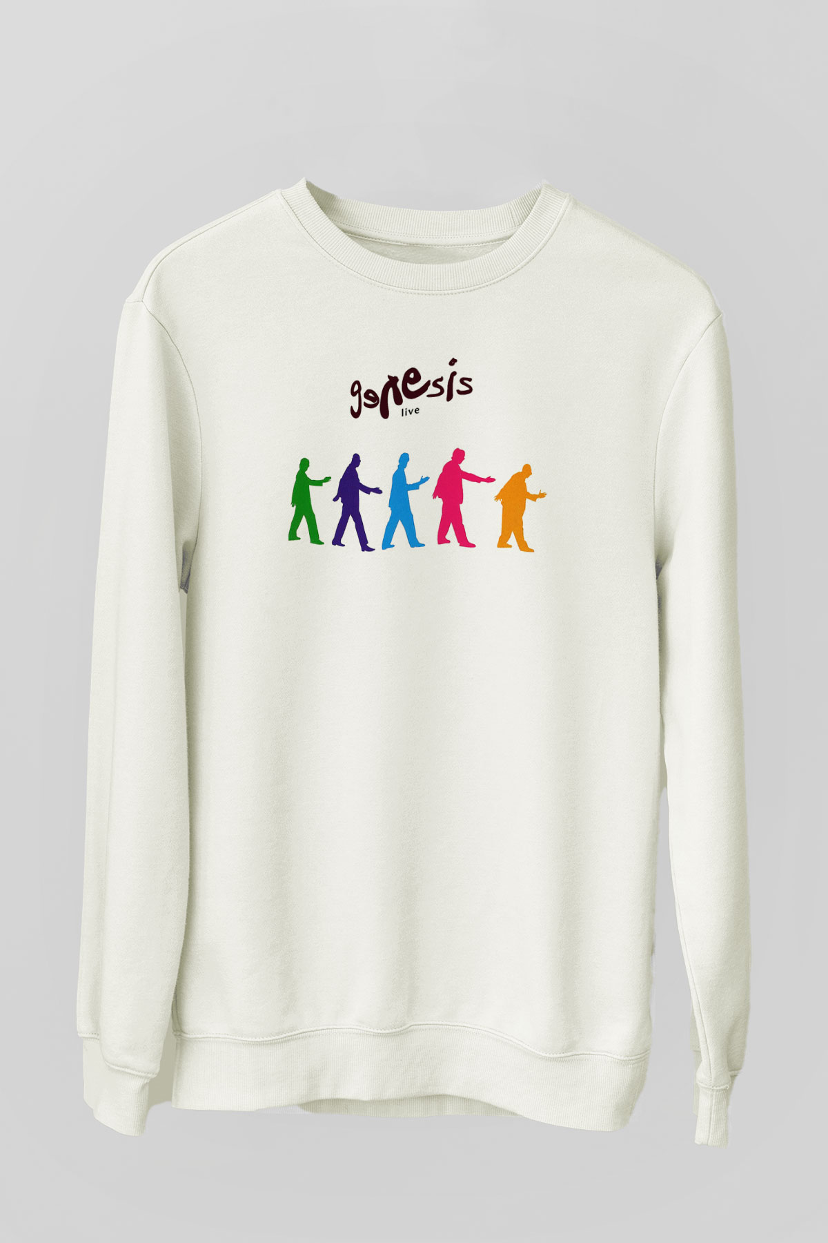 Genesis Beyaz Unisex Sweatshirt