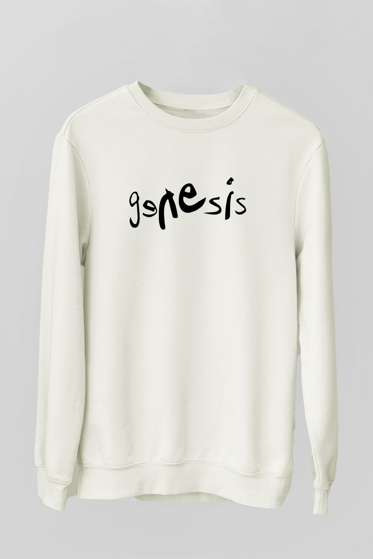 Genesis Beyaz Unisex Sweatshirt